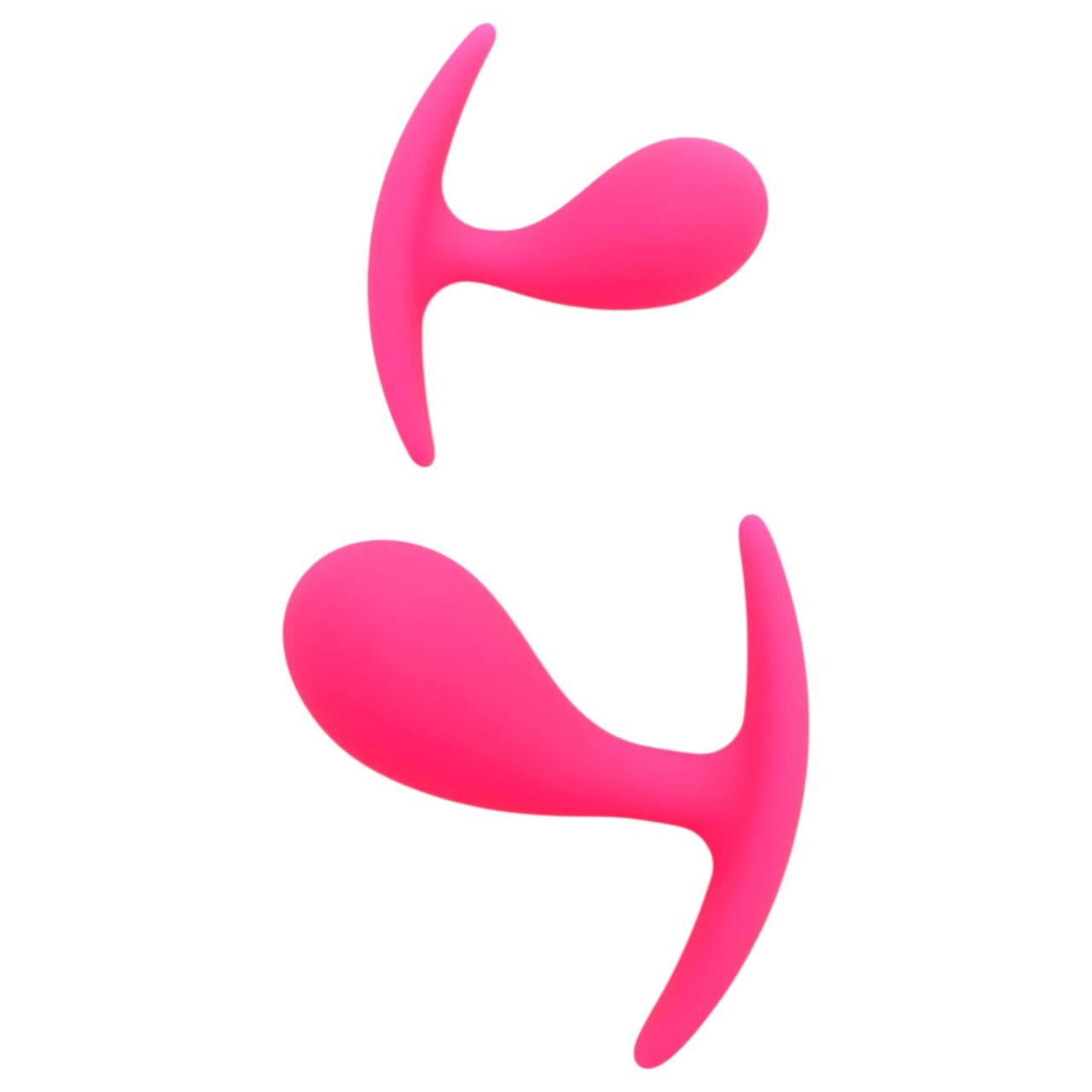Rimba Copenhagen - butt plug szett (pink, 2 db) Rimba Copenhagen - butt plug szett (pink, 2 db)