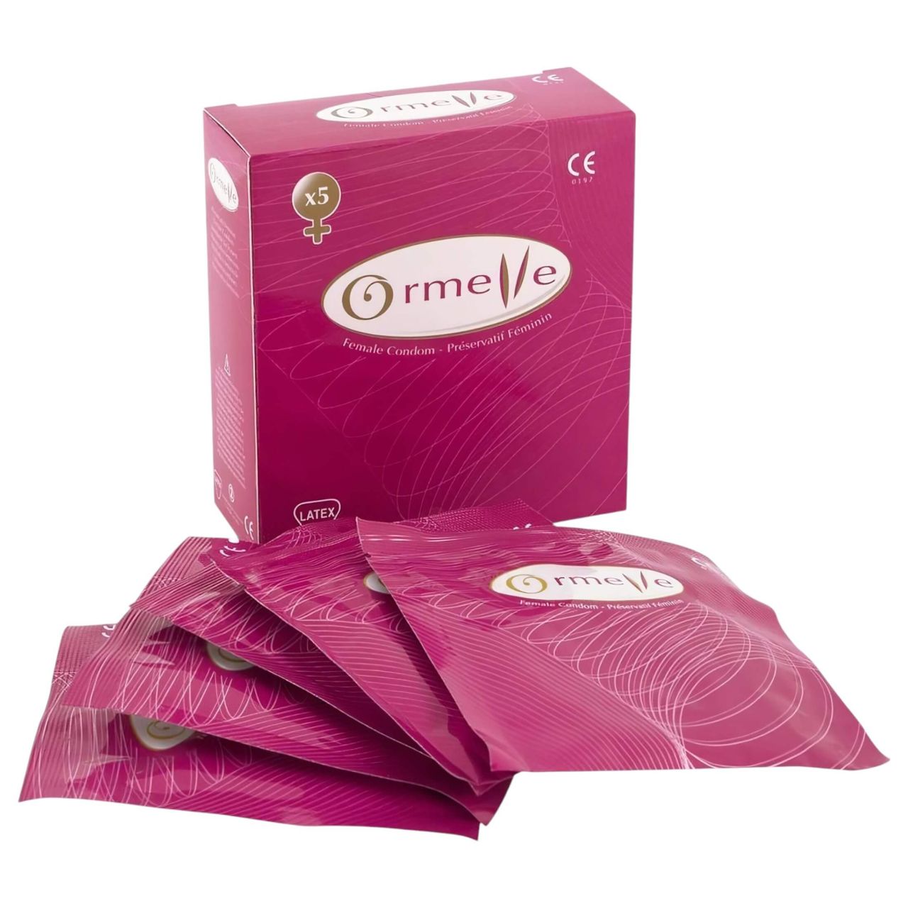 Ormelle Femail - női óvszer (5 db) Ormelle Femail - női óvszer (5 db)