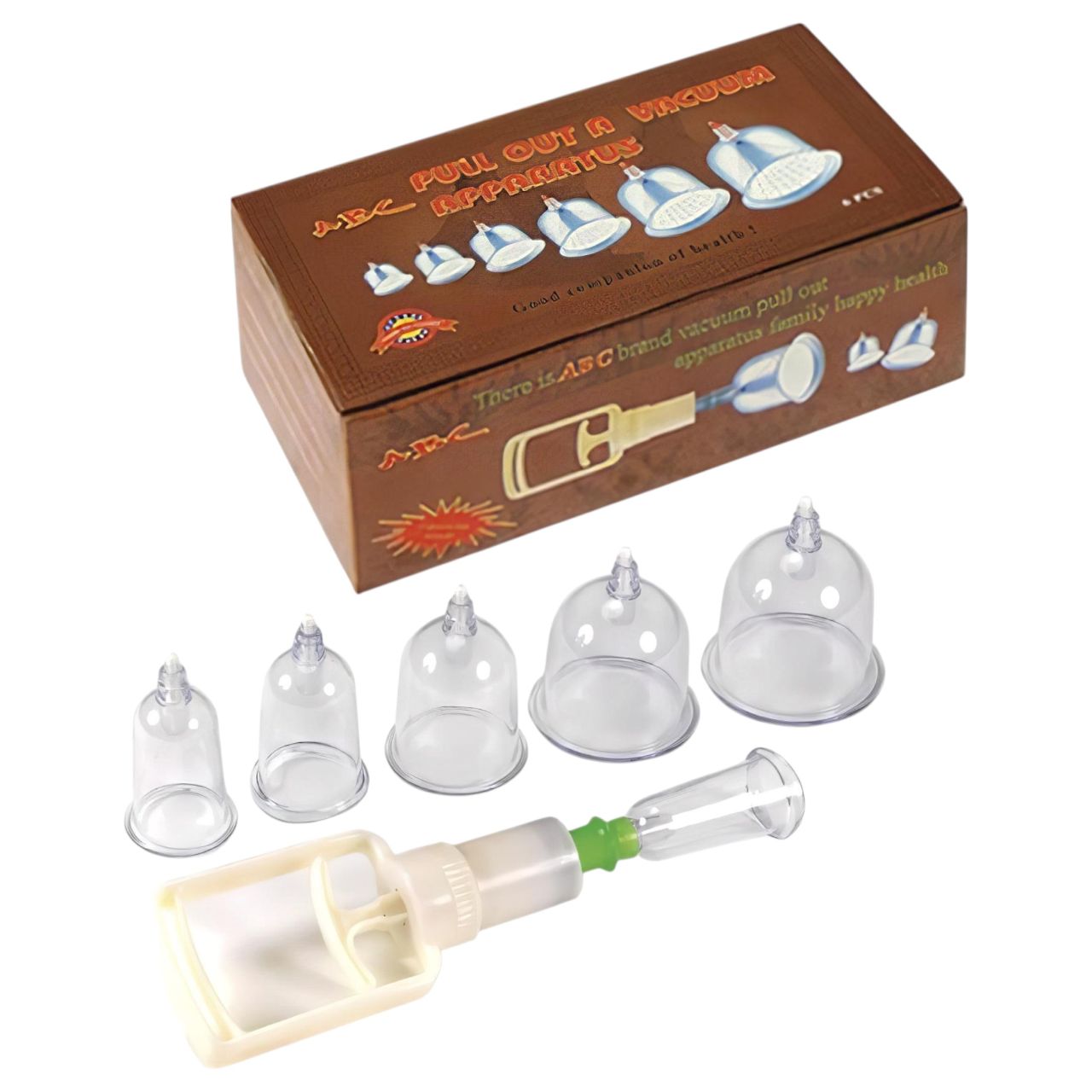 Rimba Cupping - szívó pumpa szett (6 részes) Rimba Cupping - szívó pumpa szett (6 részes)
