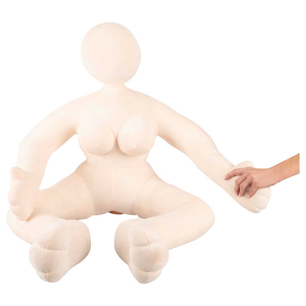 You2Toys - ölelhető plüss szexbaba (testszínű)