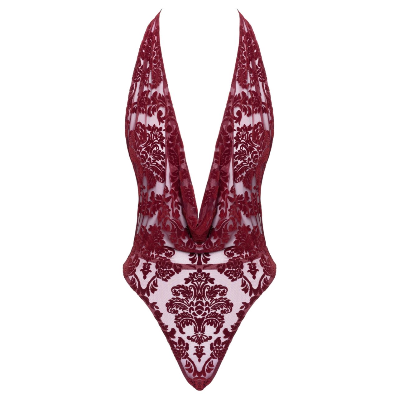 Noir Kink Royal - áttetsző body (piros) Noir Kink Royal - áttetsző body (piros)