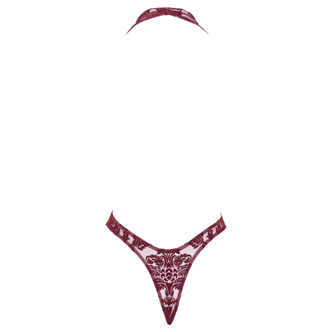 Noir Kink Royal - áttetsző body (piros) Noir Kink Royal - áttetsző body (piros)