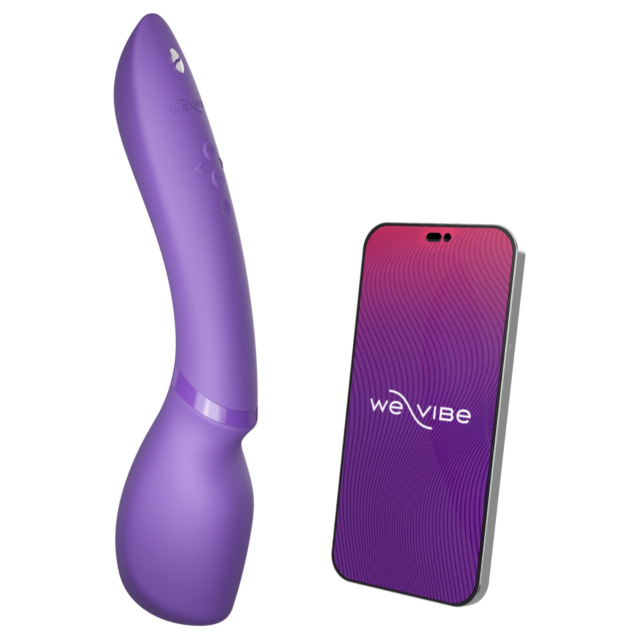 We-Vibe Wand 2 - App-vezérelt masszírozó vibrátor