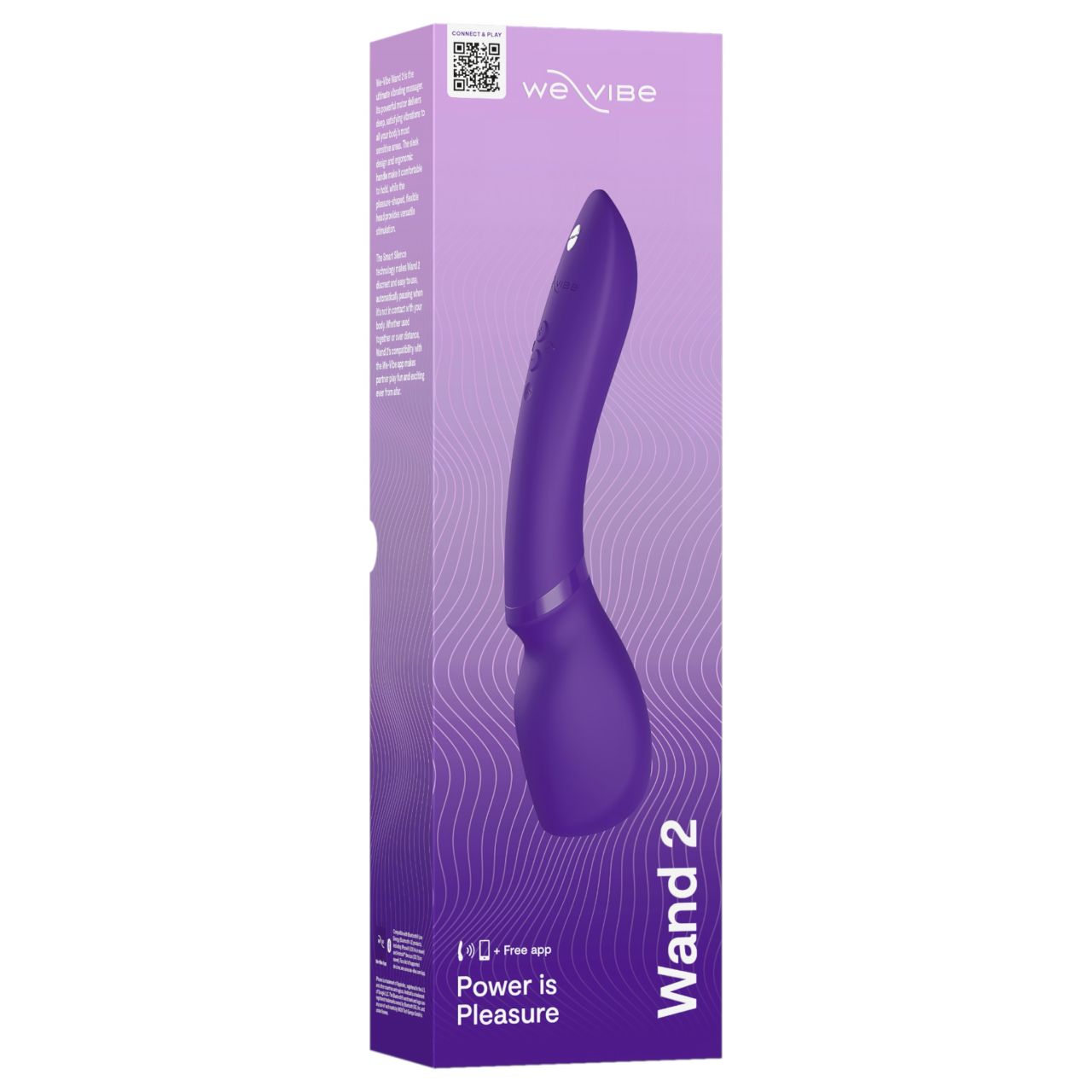 We-Vibe Wand 2 - App-vezérelt masszírozó vibrátor