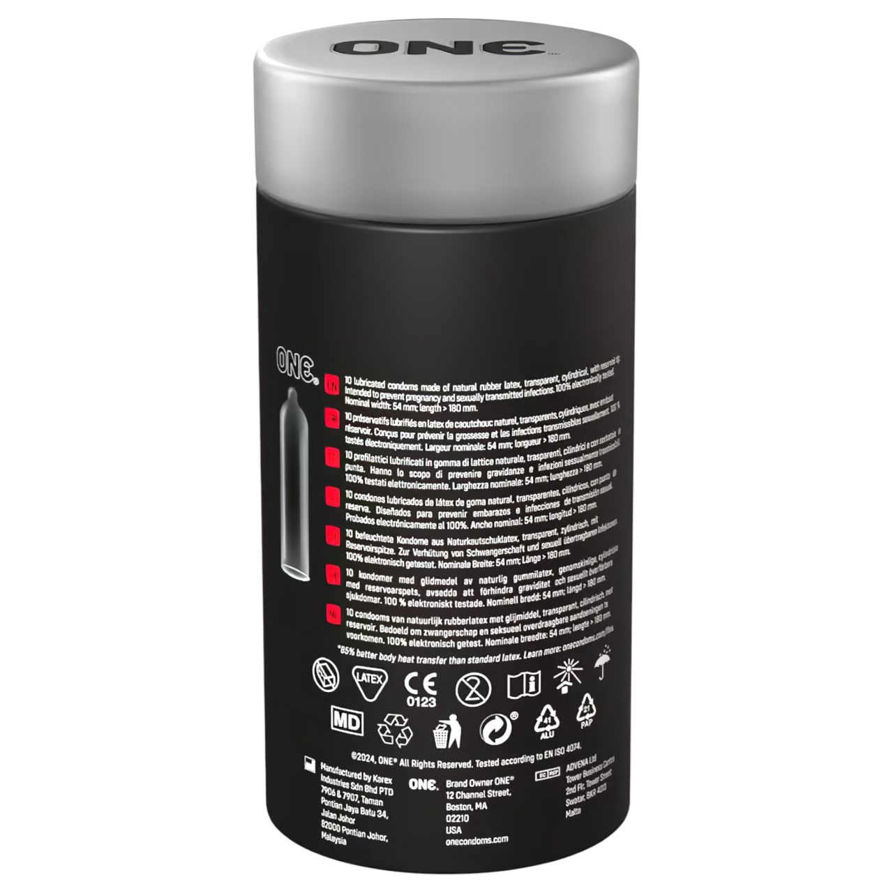 ONE Flex - grafén anyagú óvszer (12 db) ONE Flex - grafén anyagú óvszer (12 db)
