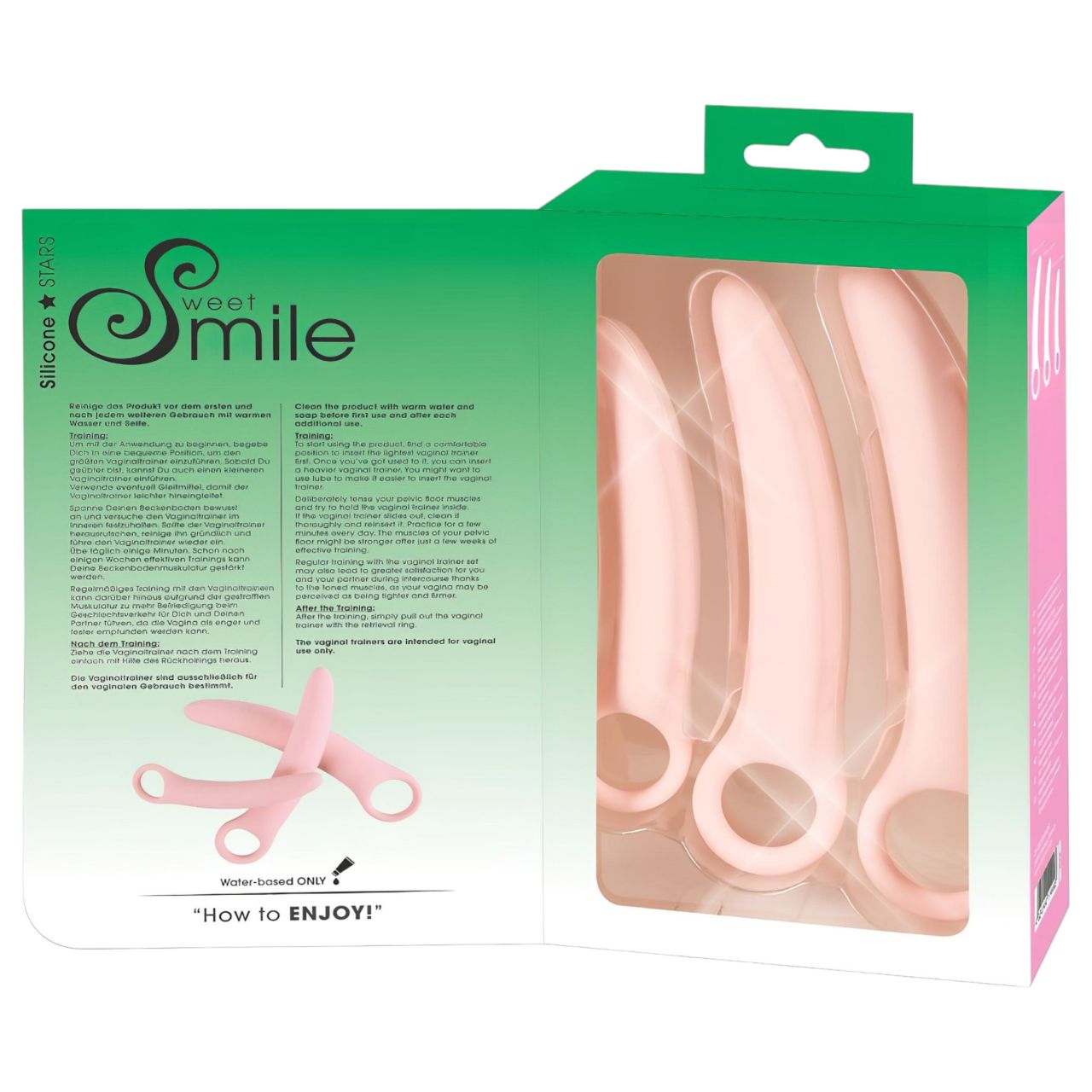 Smile Vaginal Trainers - Vaginális Tréner Szett 3 Méretben (Medencefenék Erősítő) Smile Vaginal Trainers - Vaginális Tréner Szett 3 Méretben (Medencefenék Erősítő)