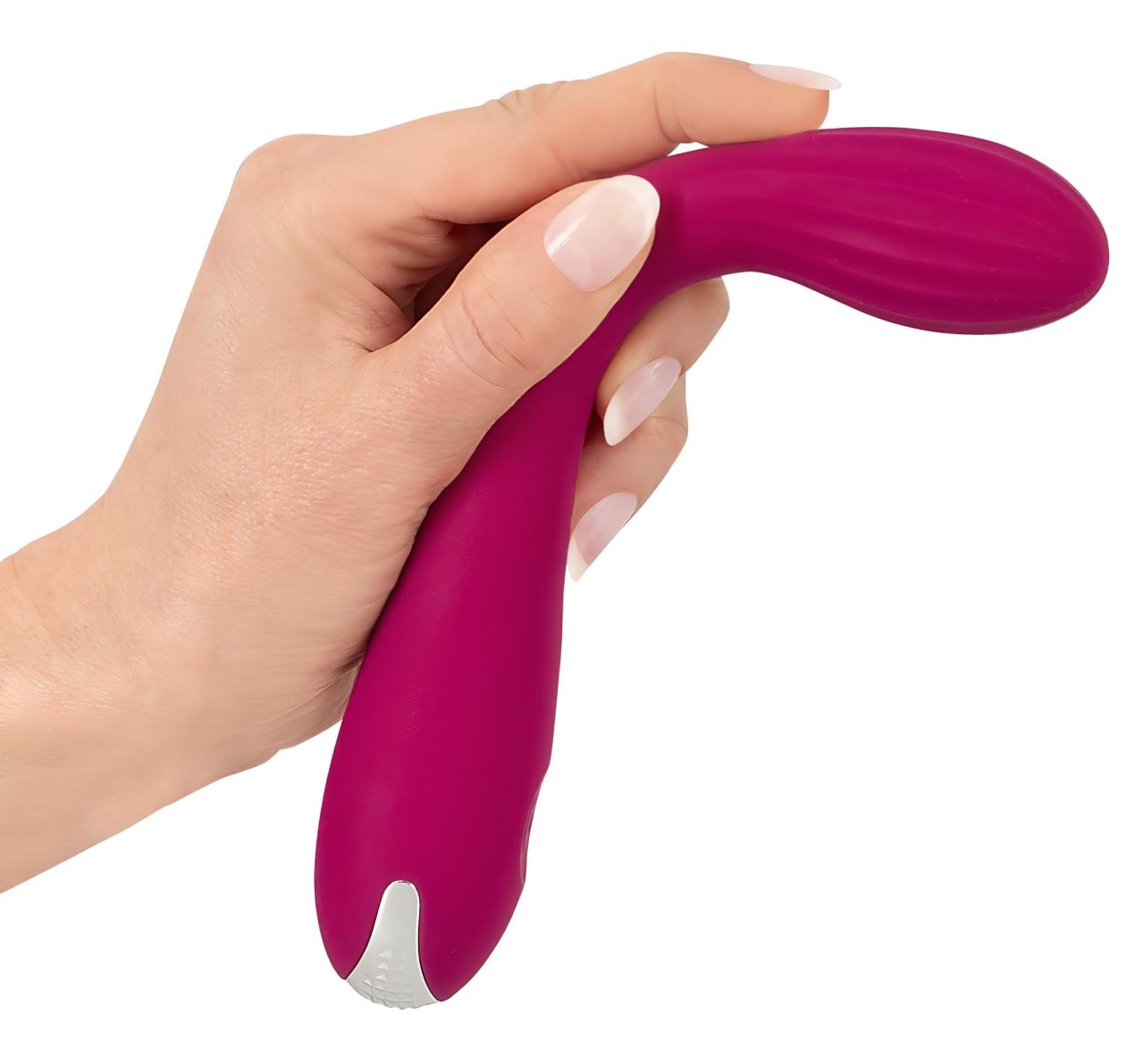 SMILE G-spot - akkus, bordázott G-pont vibrátor (lila) SMILE G-spot - akkus, bordázott G-pont vibrátor (lila)