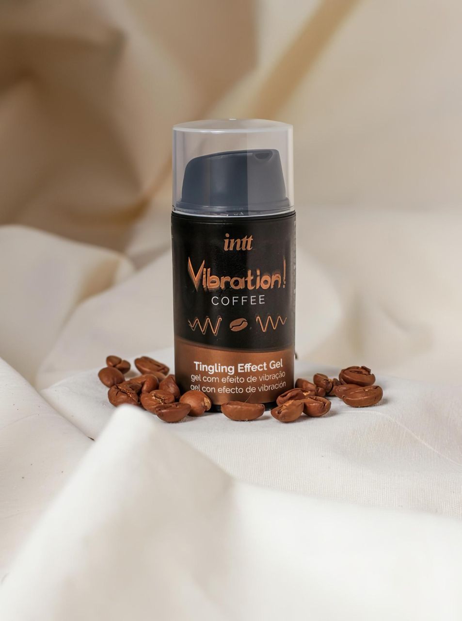 Intt Vibration! - folyékony vibrátor - kávé (15 ml) Intt Vibration! - folyékony vibrátor - kávé (15 ml)
