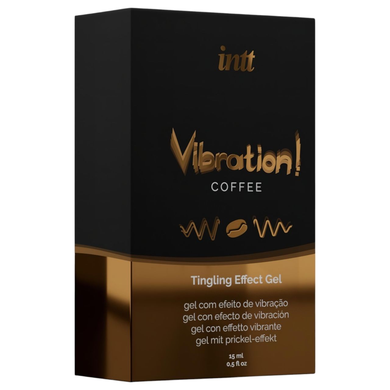 Intt Vibration! - folyékony vibrátor - kávé (15 ml) Intt Vibration! - folyékony vibrátor - kávé (15 ml)
