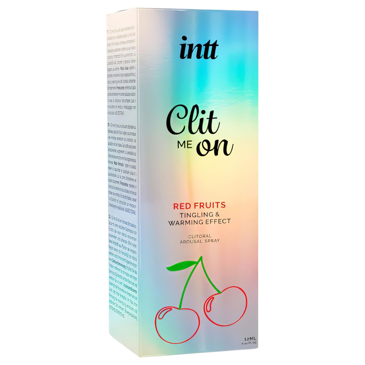 intt Clit Me On - folyékony vibrátor csiklóspray - piros gyümölcs (12ml)