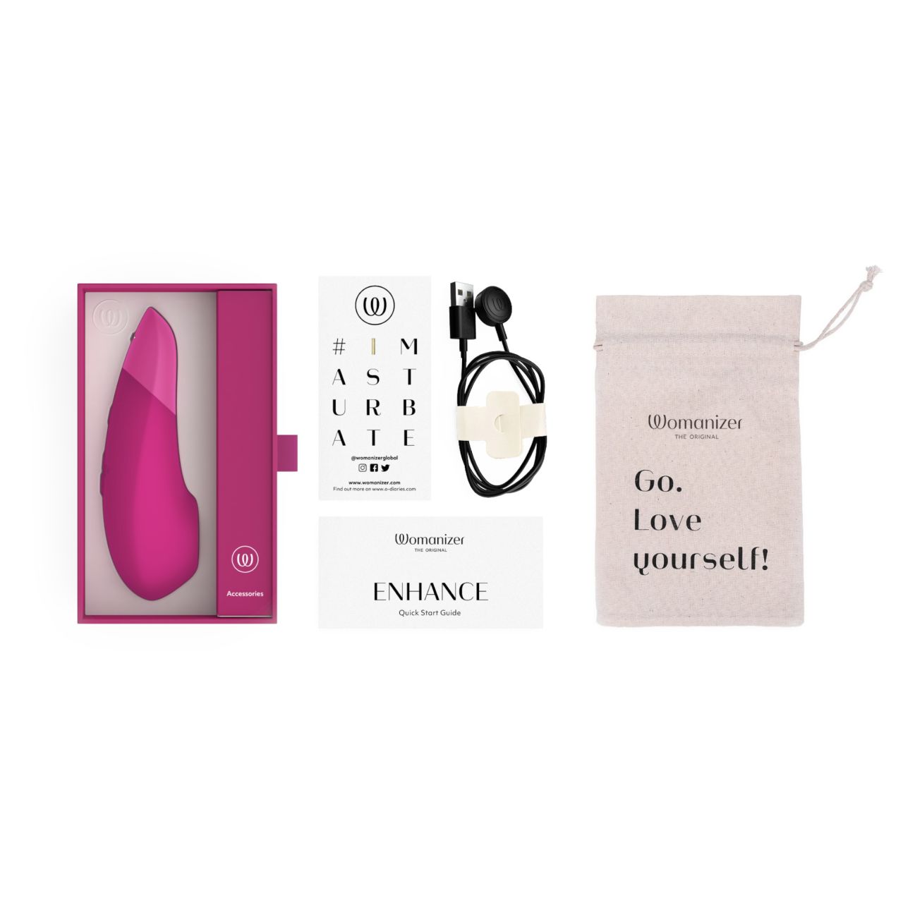 Womanizer Enhance 2in1 csiklószívó + vibrátor (rózsaszín) Womanizer Enhance 2in1 csiklószívó + vibrátor (rózsaszín)