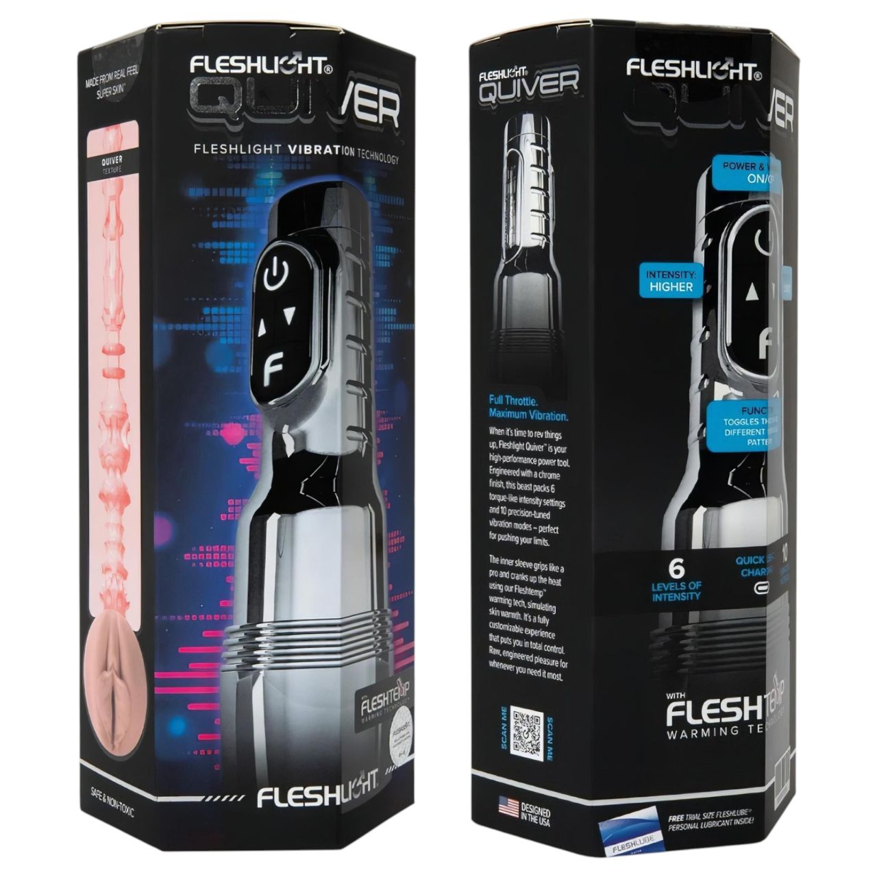 Fleshlight Quiver - rezgő és melegítő maszturbátor (vagina) Fleshlight Quiver - rezgő és melegítő maszturbátor (vagina)
