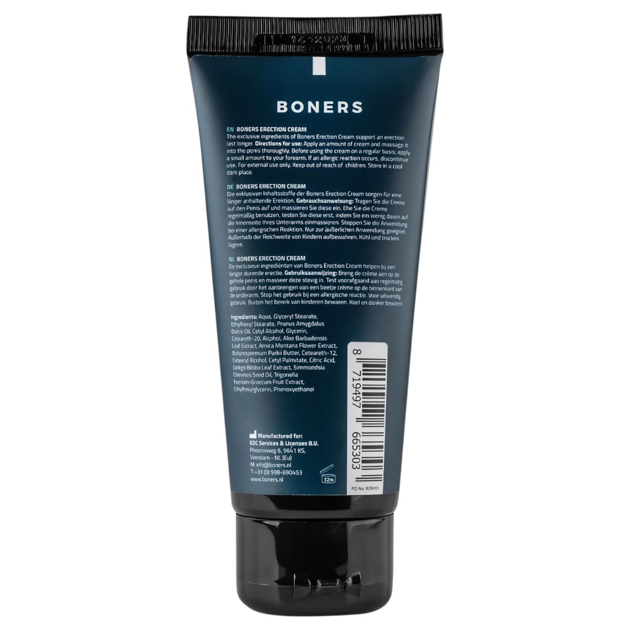 Boners Erection - stimuláló intim krém férfiaknak (100 ml) Boners Erection - stimuláló intim krém férfiaknak (100 ml)