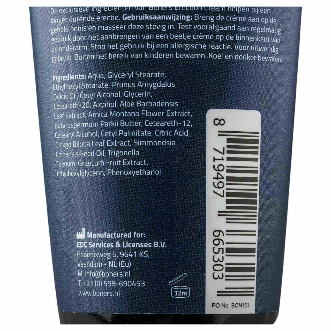 Boners Erection - stimuláló intim krém férfiaknak (100 ml) Boners Erection - stimuláló intim krém férfiaknak (100 ml)