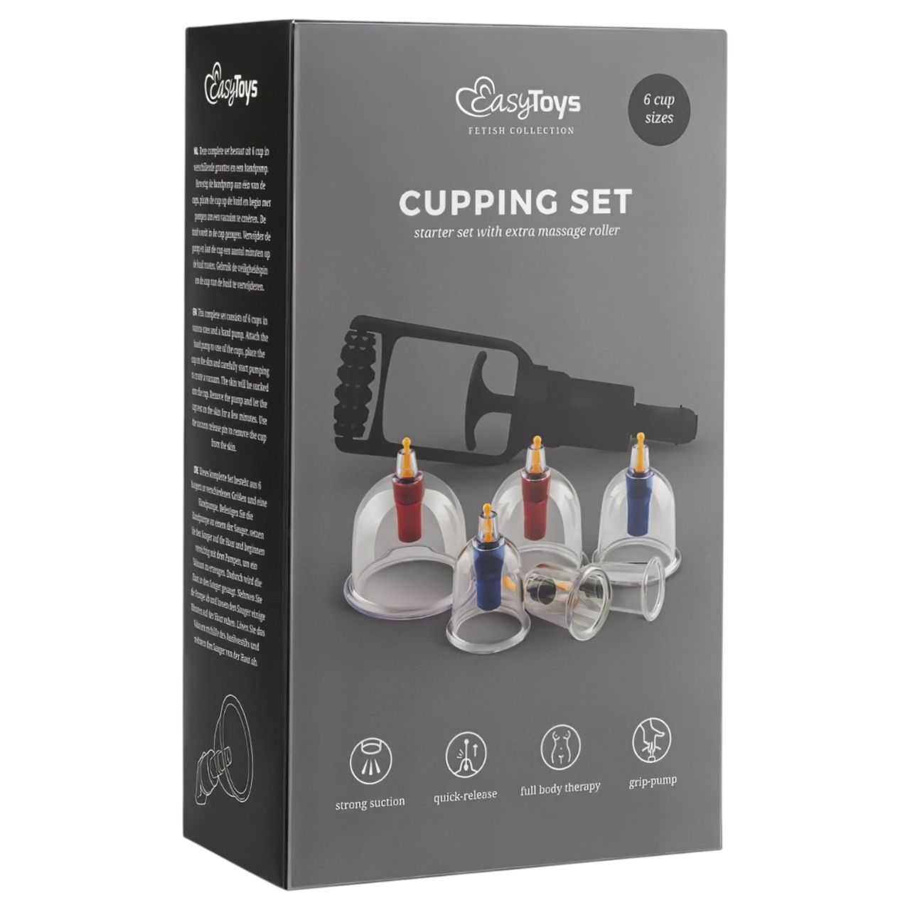 EasyToys Cupping - szívó pumpa szett (6 részes) EasyToys Cupping - szívó pumpa szett (6 részes)
