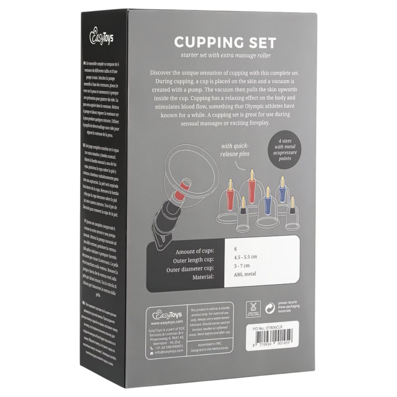 EasyToys Cupping - szívó pumpa szett (6 részes) EasyToys Cupping - szívó pumpa szett (6 részes)