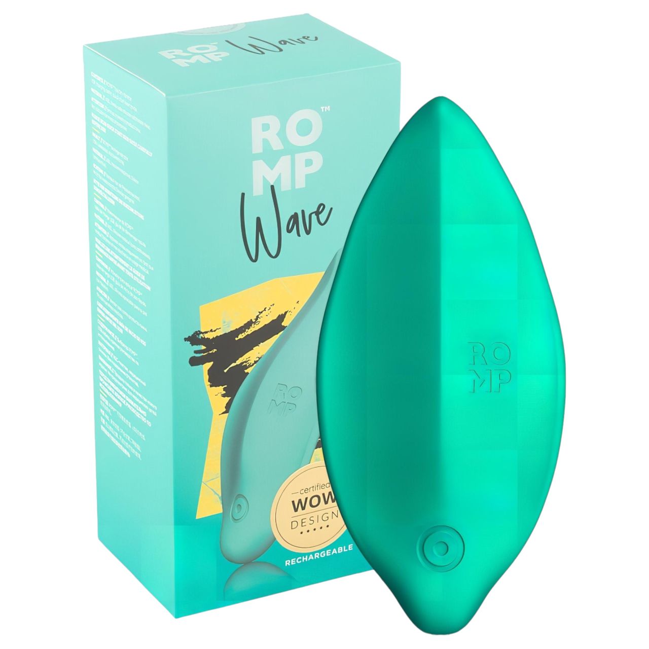 ROMP Wave - akkus, vízálló csiklóizgató vibrátor (zöld) ROMP Wave - akkus, vízálló csiklóizgató vibrátor (zöld)