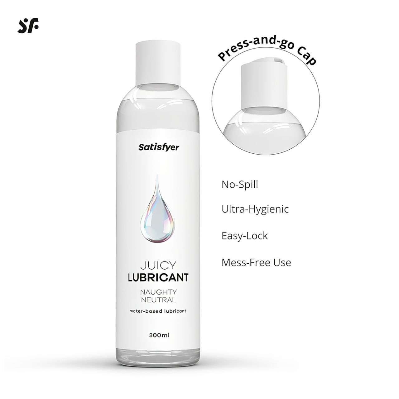Satisfyer - szenzitív vízbázisú síkosító (300 ml)