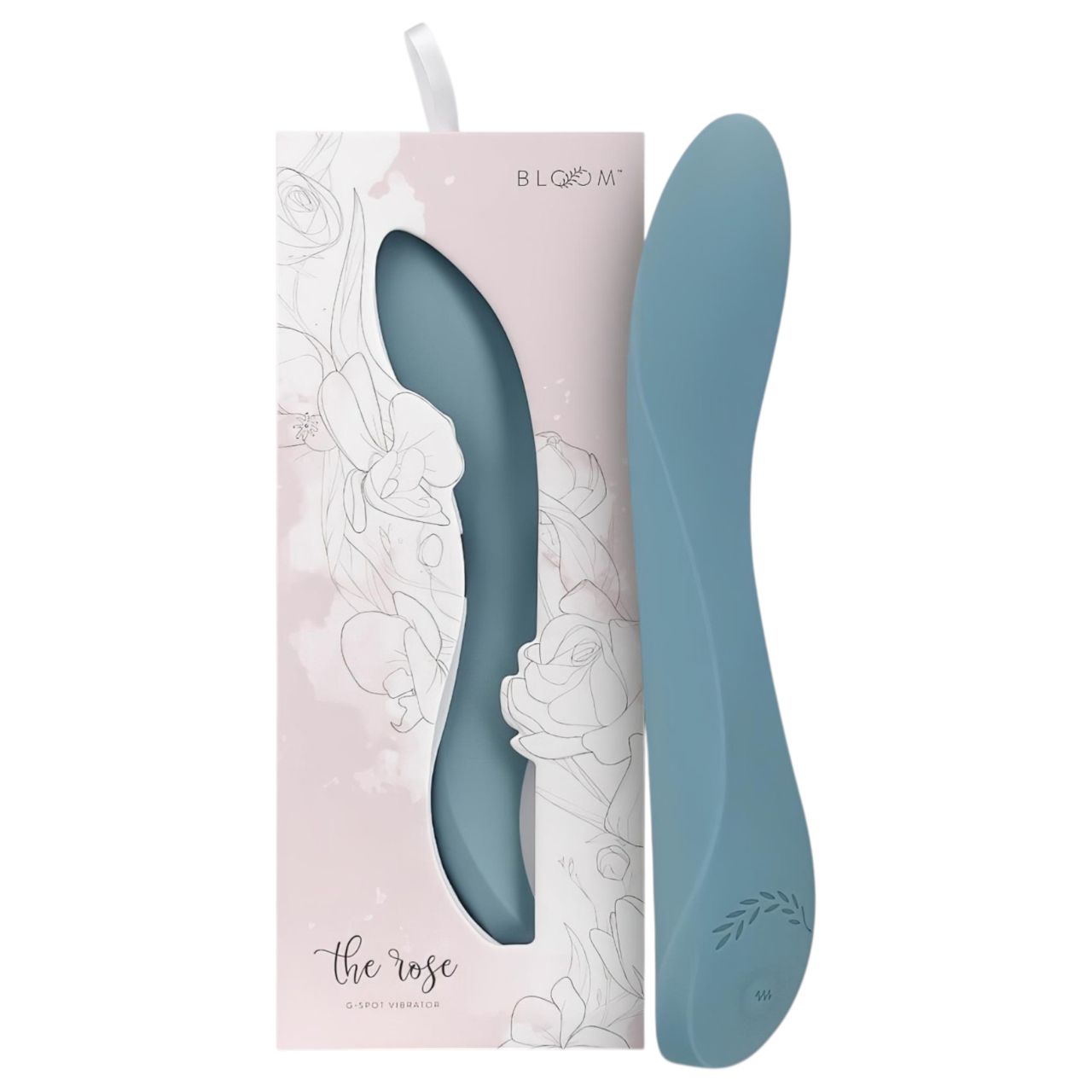 Bloom Rose - akkus, szilikon G-pont vibrátor (türkiz) Bloom Rose - akkus, szilikon G-pont vibrátor (türkiz)