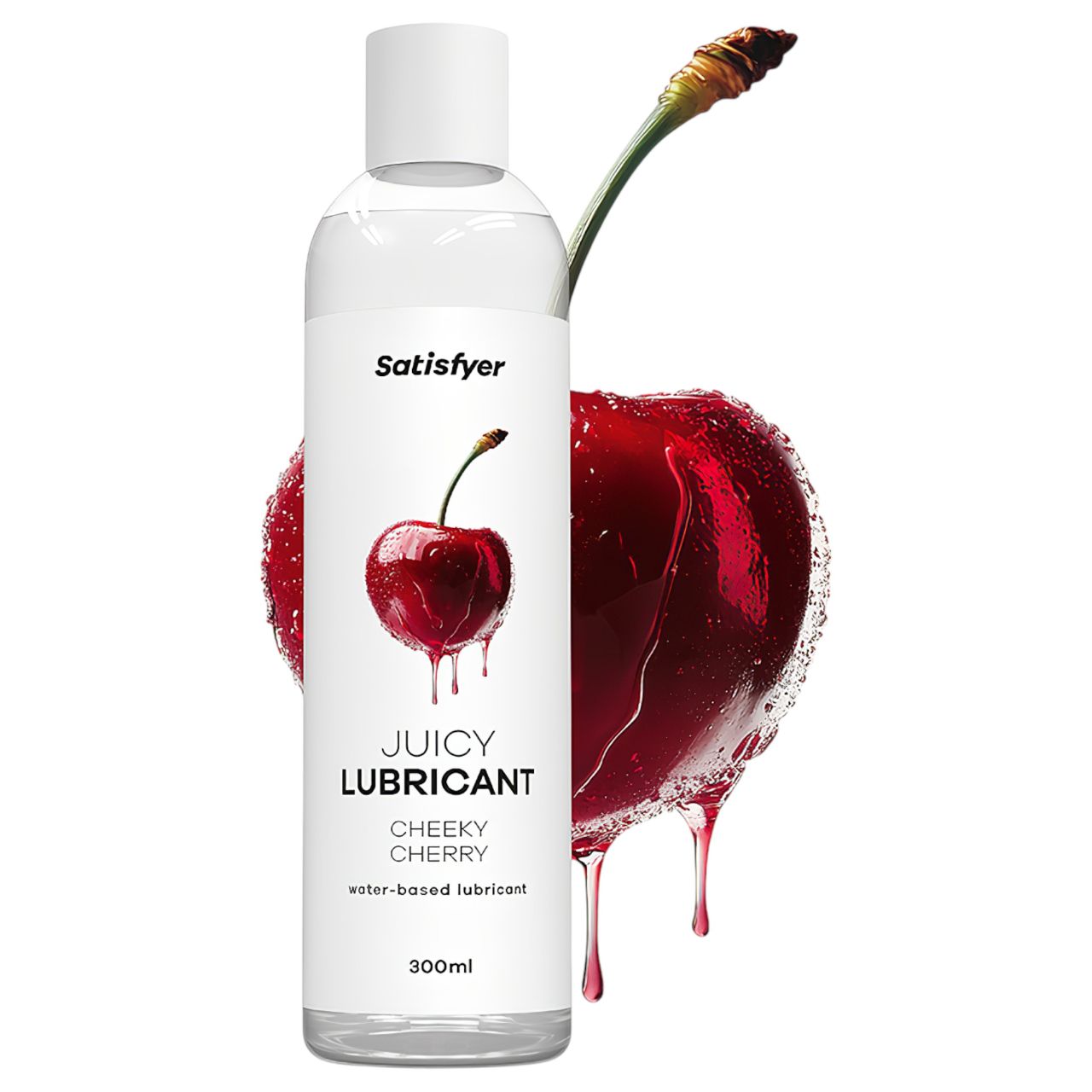 Satisfyer - ízesített síkosító - cseresznye (300 ml)