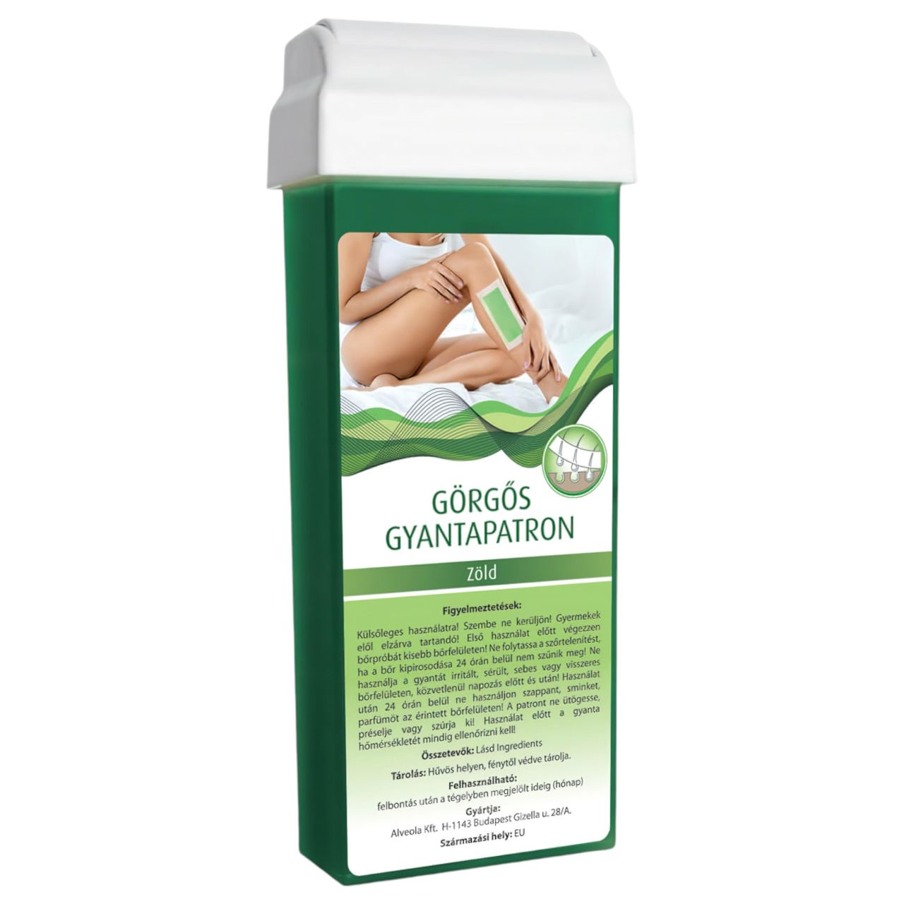 X-Epil - Görgős gyanta patron - széles görgőfejjel (100 ml, zöld) X-Epil - Görgős gyanta patron - széles görgőfejjel (100 ml, zöld)