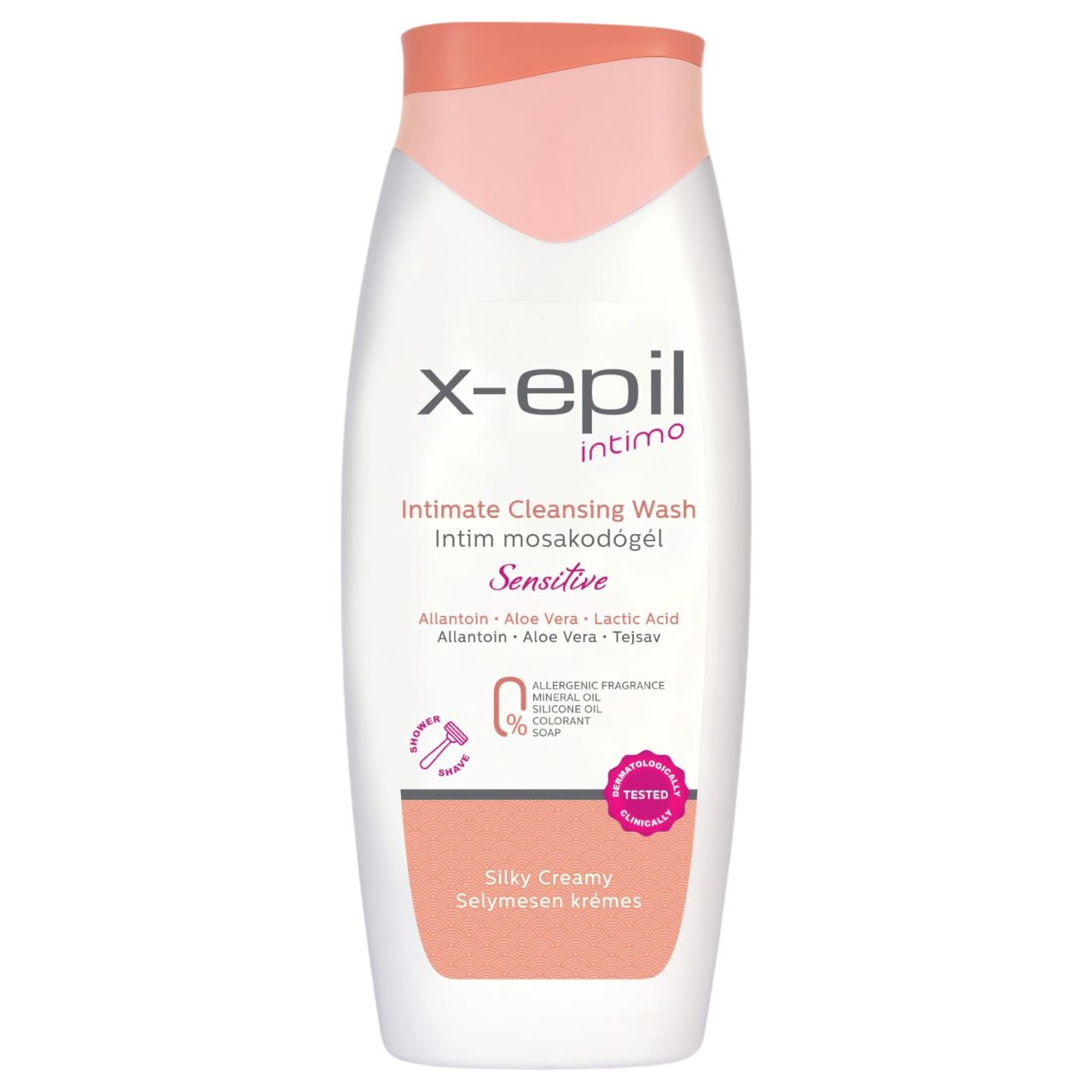 X-Epil Intimo Sensitive - intim mosakodógél (400 ml) X-Epil Intimo Sensitive - intim mosakodógél (400 ml)