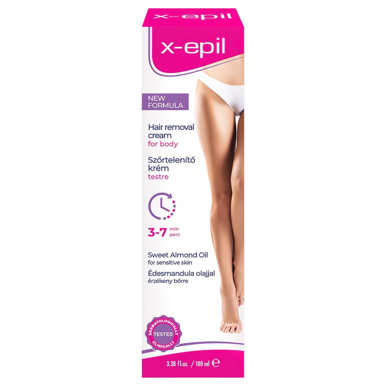 X-Epil - szőrtelenítő krém (100 ml)