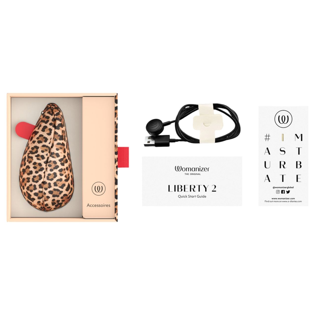 Womanizer Liberty 2 - léghullámos csiklóizgató (leopárd) Womanizer Liberty 2 - léghullámos csiklóizgató (leopárd)