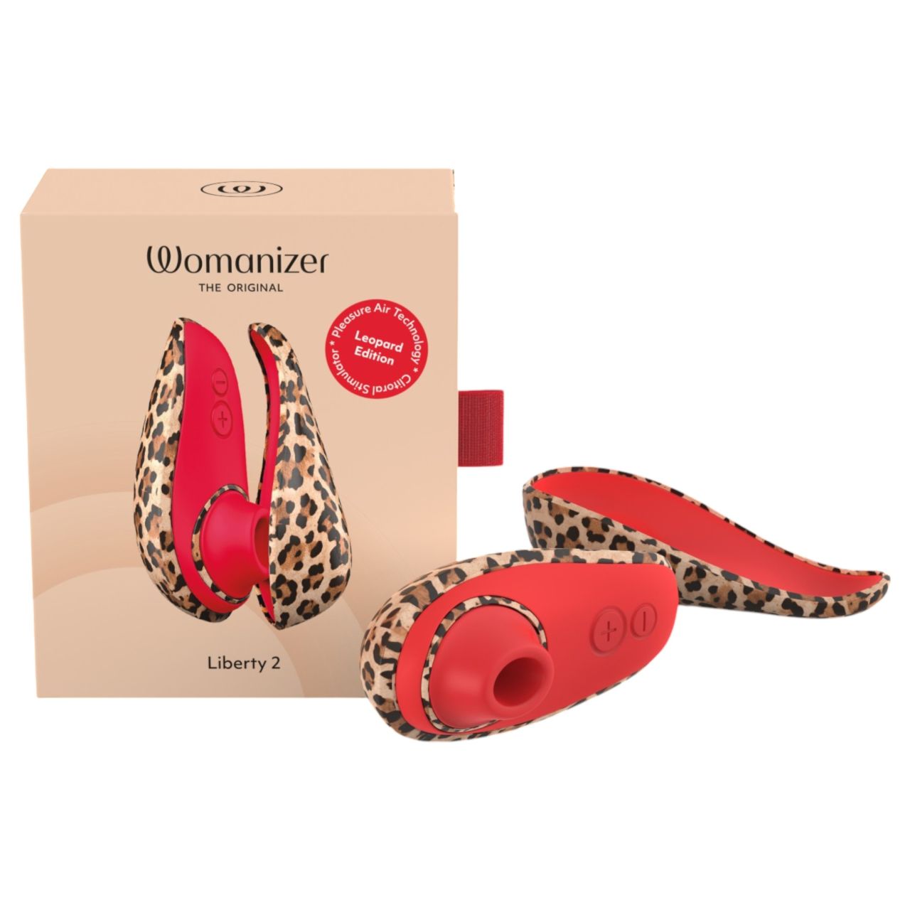 Womanizer Liberty 2 - léghullámos csiklóizgató (leopárd) Womanizer Liberty 2 - léghullámos csiklóizgató (leopárd)