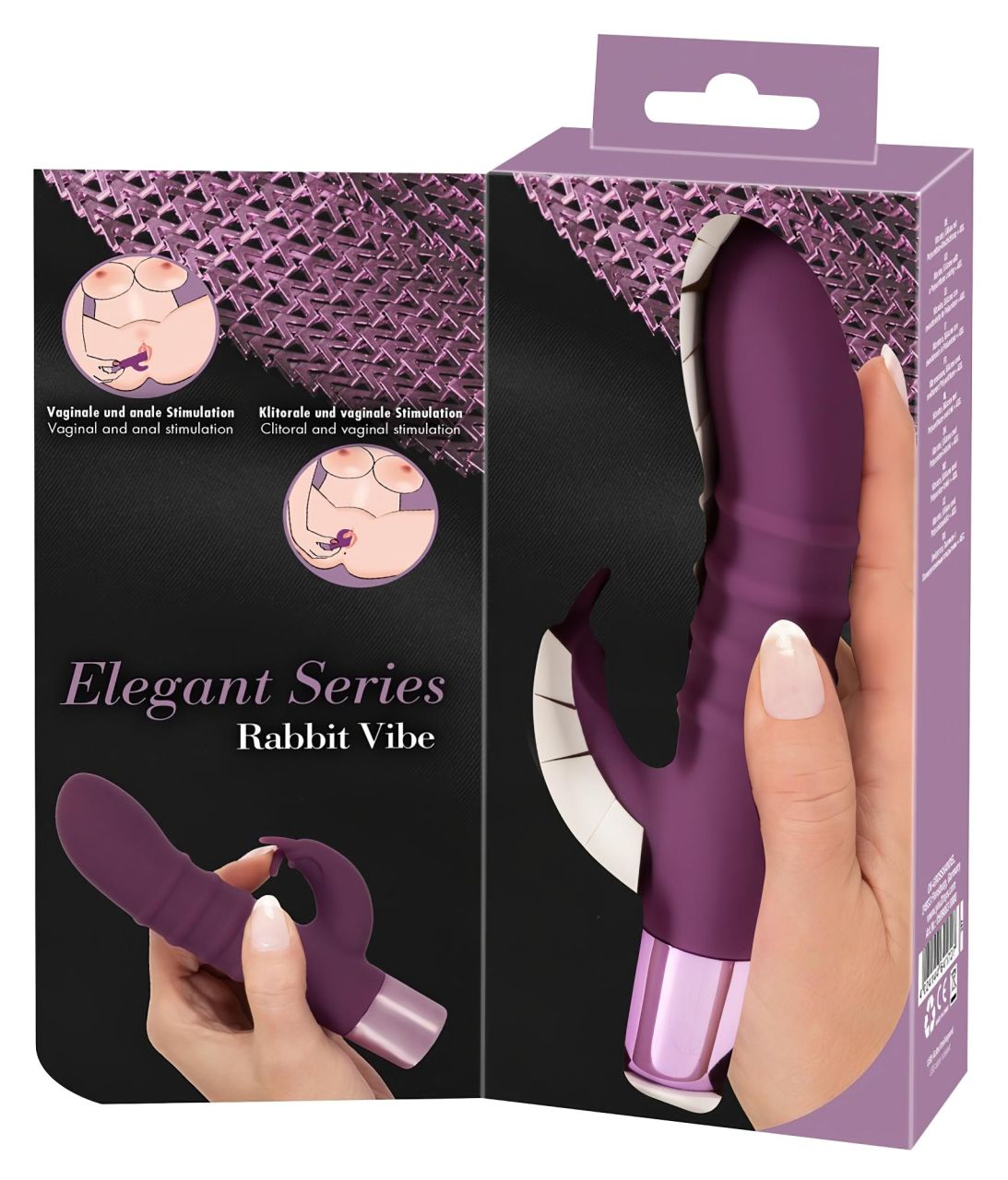 You2Toys - Rabbit Vibe - akkus csiklókaros G-pont vibrátor (lila) You2Toys - Rabbit Vibe - akkus csiklókaros G-pont vibrátor (lila)