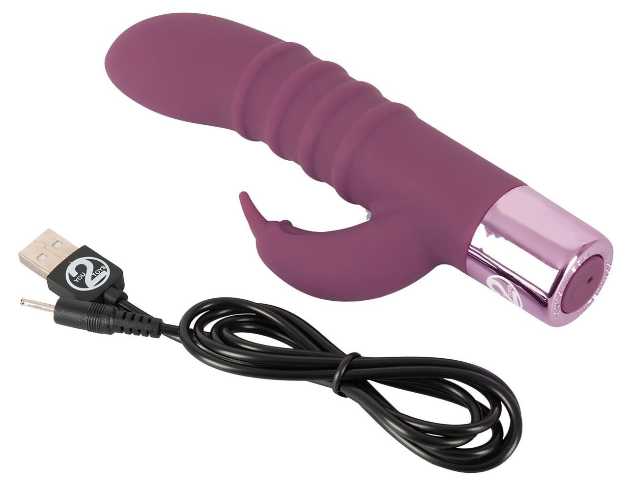 You2Toys - Rabbit Vibe - akkus csiklókaros G-pont vibrátor (lila) You2Toys - Rabbit Vibe - akkus csiklókaros G-pont vibrátor (lila)