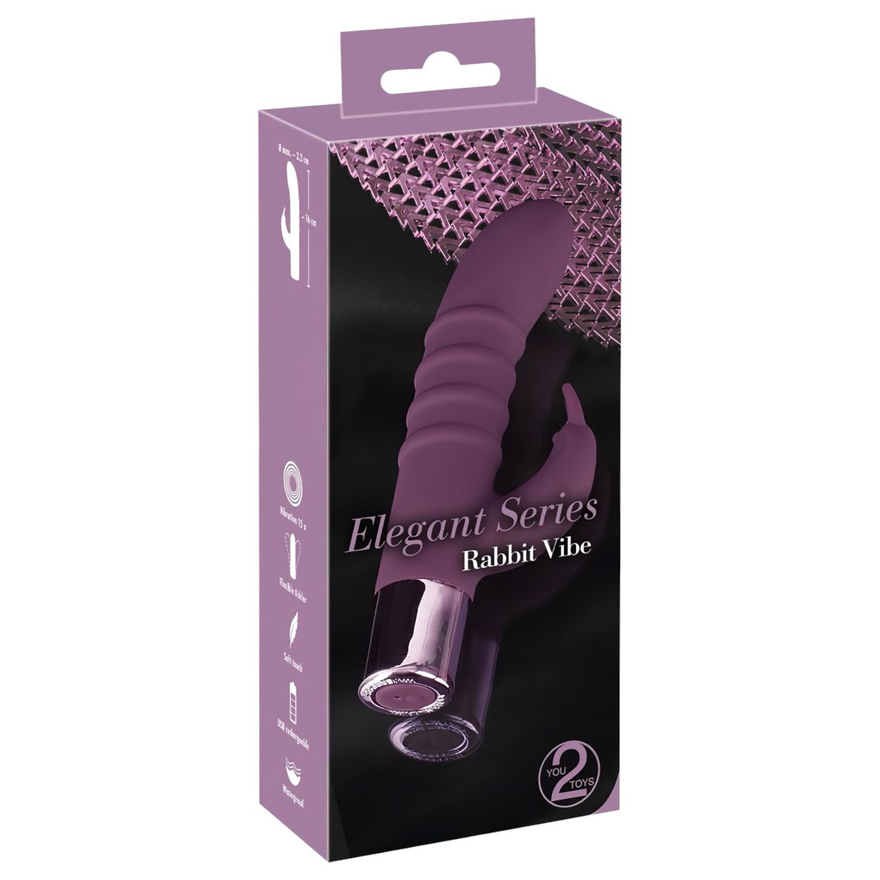 You2Toys - Rabbit Vibe - akkus csiklókaros G-pont vibrátor (lila) You2Toys - Rabbit Vibe - akkus csiklókaros G-pont vibrátor (lila)