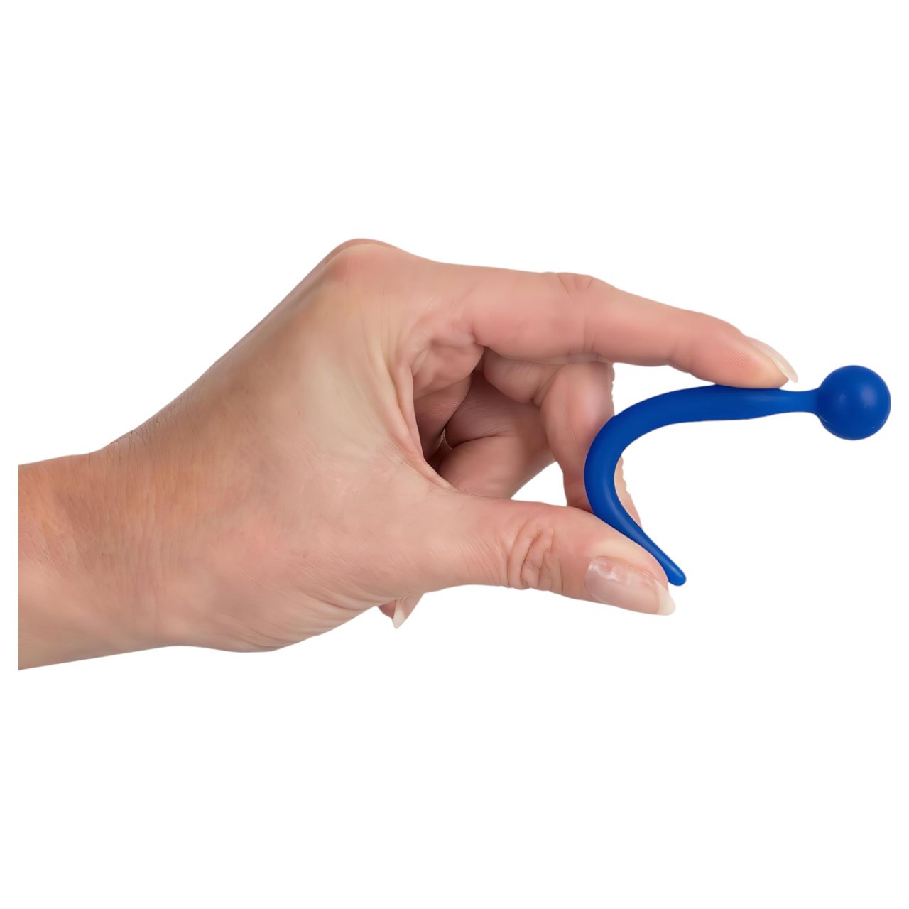 You2Toys - Dilator Sperm Stopper - gömbös, szilikon dilátor (kék)