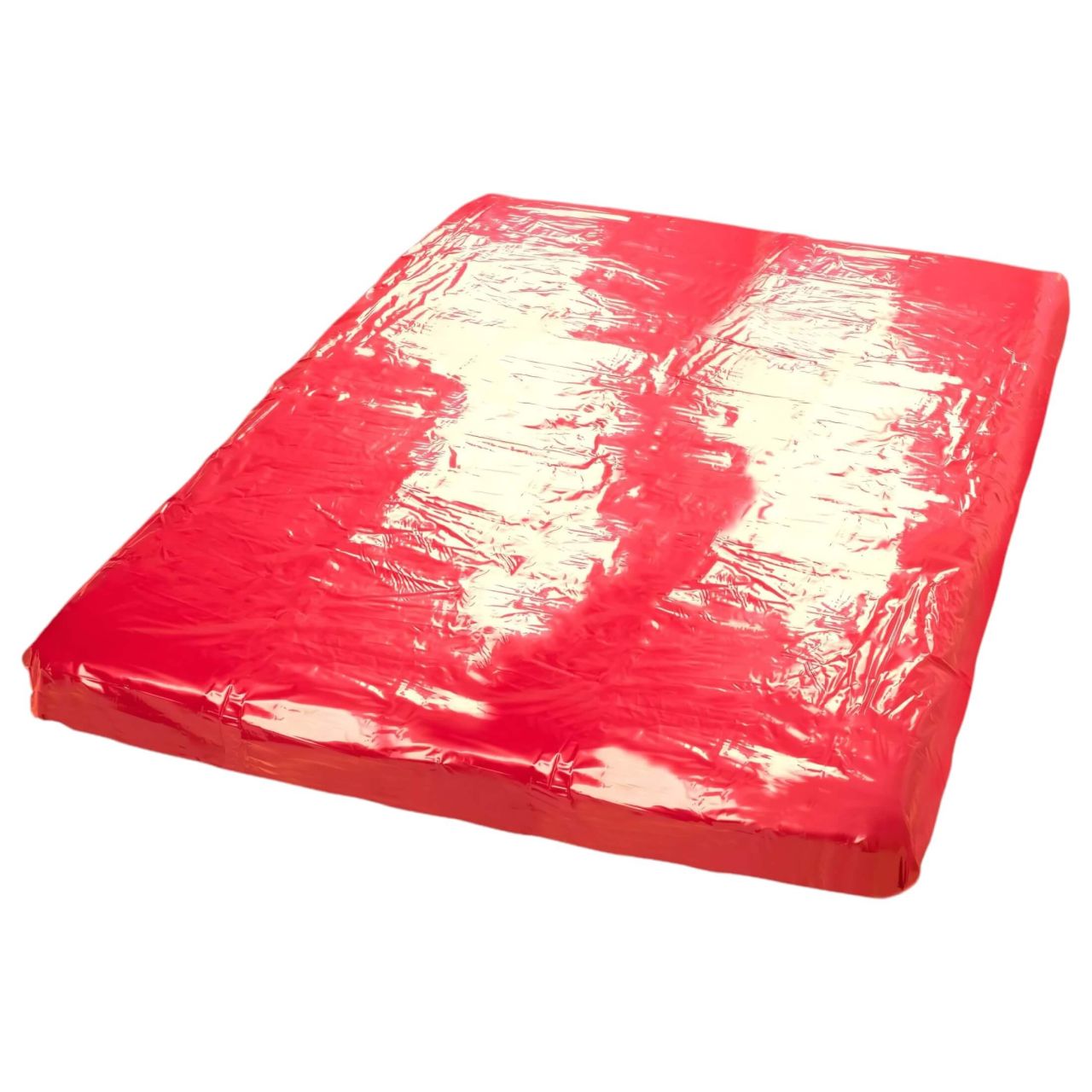Fetish - lakk lepedő - 200 × 220 cm (piros)