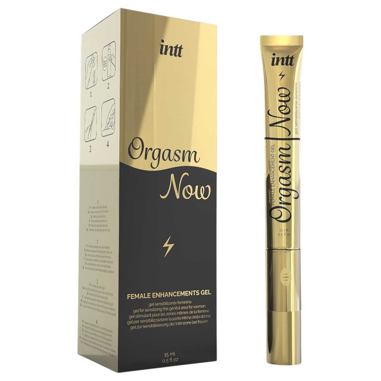 Intt Orgasm Now - klitorisz stimuláló gél nőknek (15 ml)