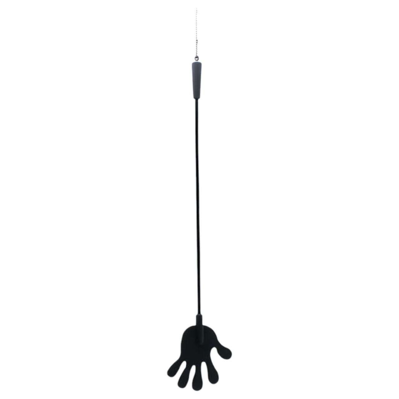 Rimba - Kéz alakú szilikon lovaglópálca, paskoló - 40cm (fekete) Rimba - Kéz alakú szilikon lovaglópálca, paskoló - 40cm (fekete)