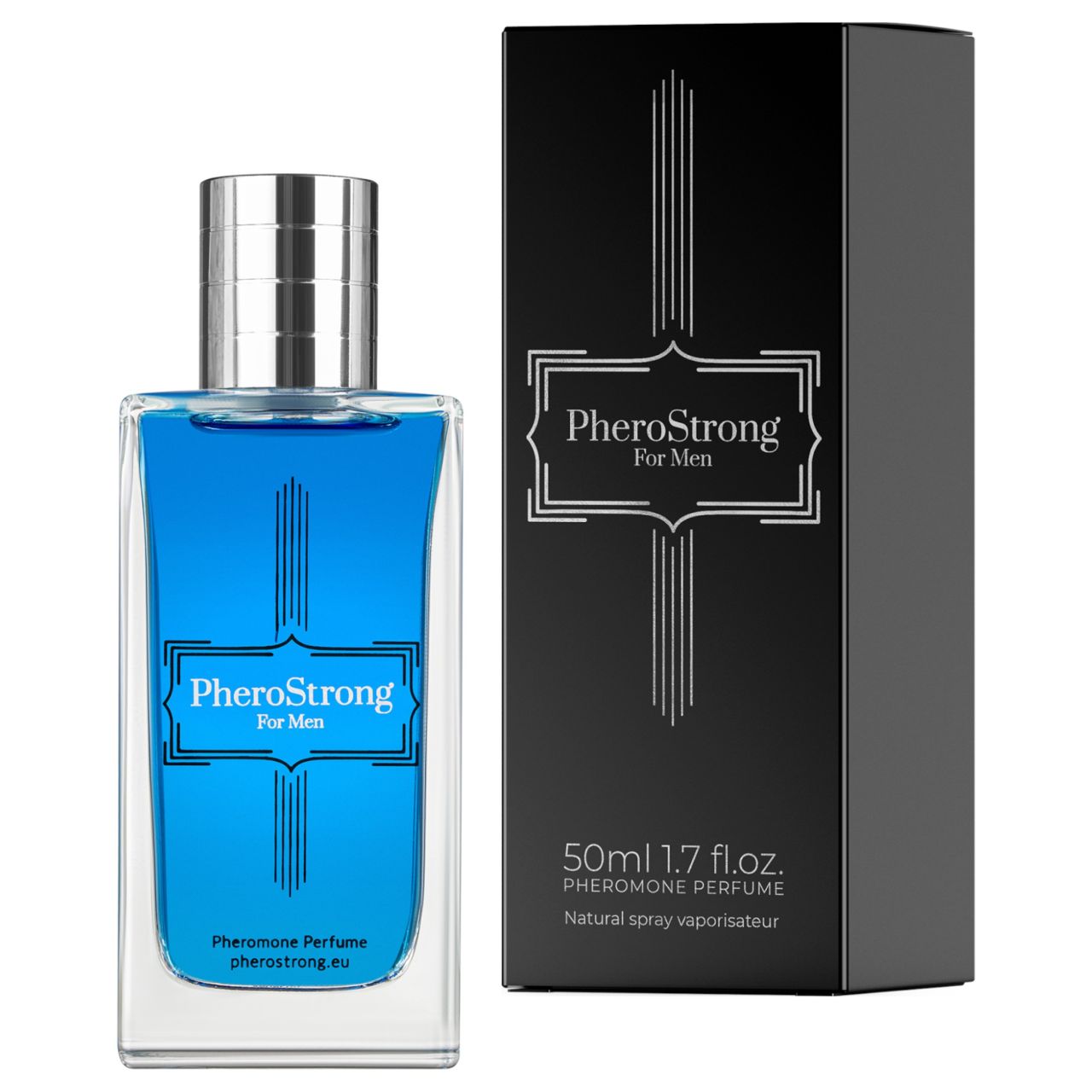 PheroStrong - feromon parfüm férfiaknak (50 ml) PheroStrong - feromon parfüm férfiaknak (50 ml)