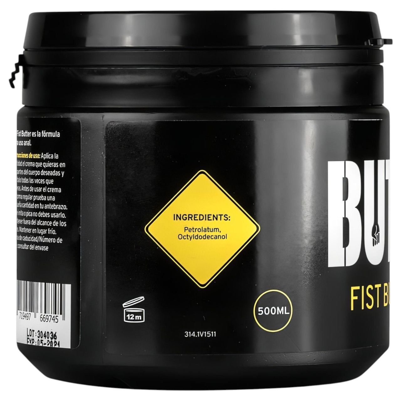 BUTTR Fisting Butter - anális öklöző síkosító vaj (500 ml)