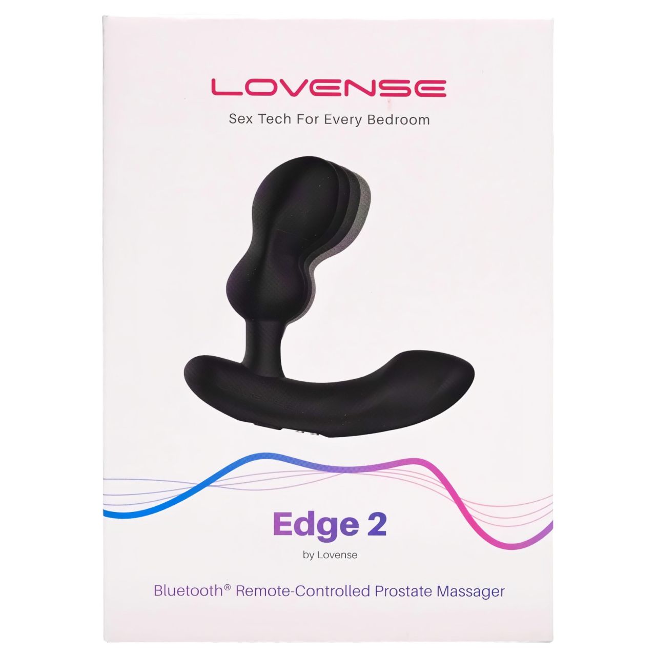 Lovense Edge 2 - App-vezérelt prosztata vibrátor, férfiaknak (fekete) Lovense Edge 2 - App-vezérelt prosztata vibrátor, férfiaknak (fekete)