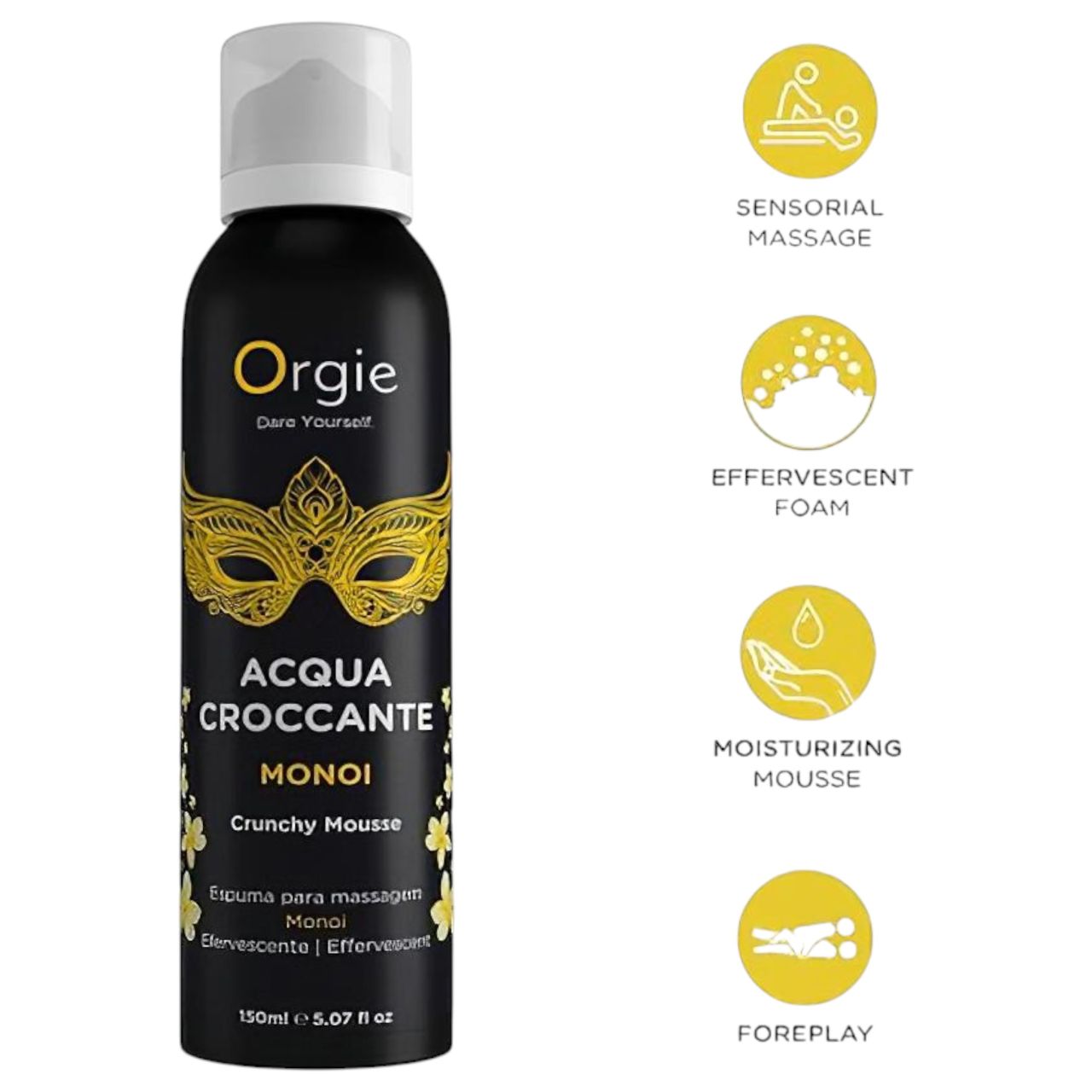Orgie Acqua Croccante - masszázshab - trópusi (150 ml) Orgie Acqua Croccante - masszázshab - trópusi (150 ml)