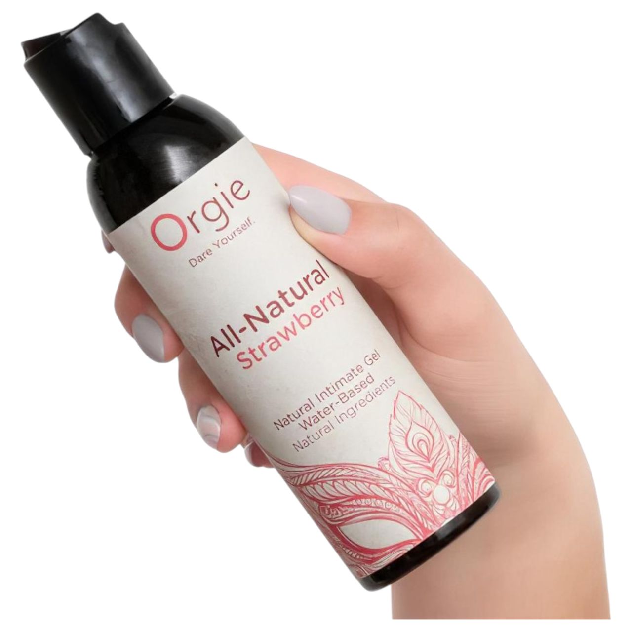 Orgie All Natural - vízbázisú síkosító gél - eper (150 ml)