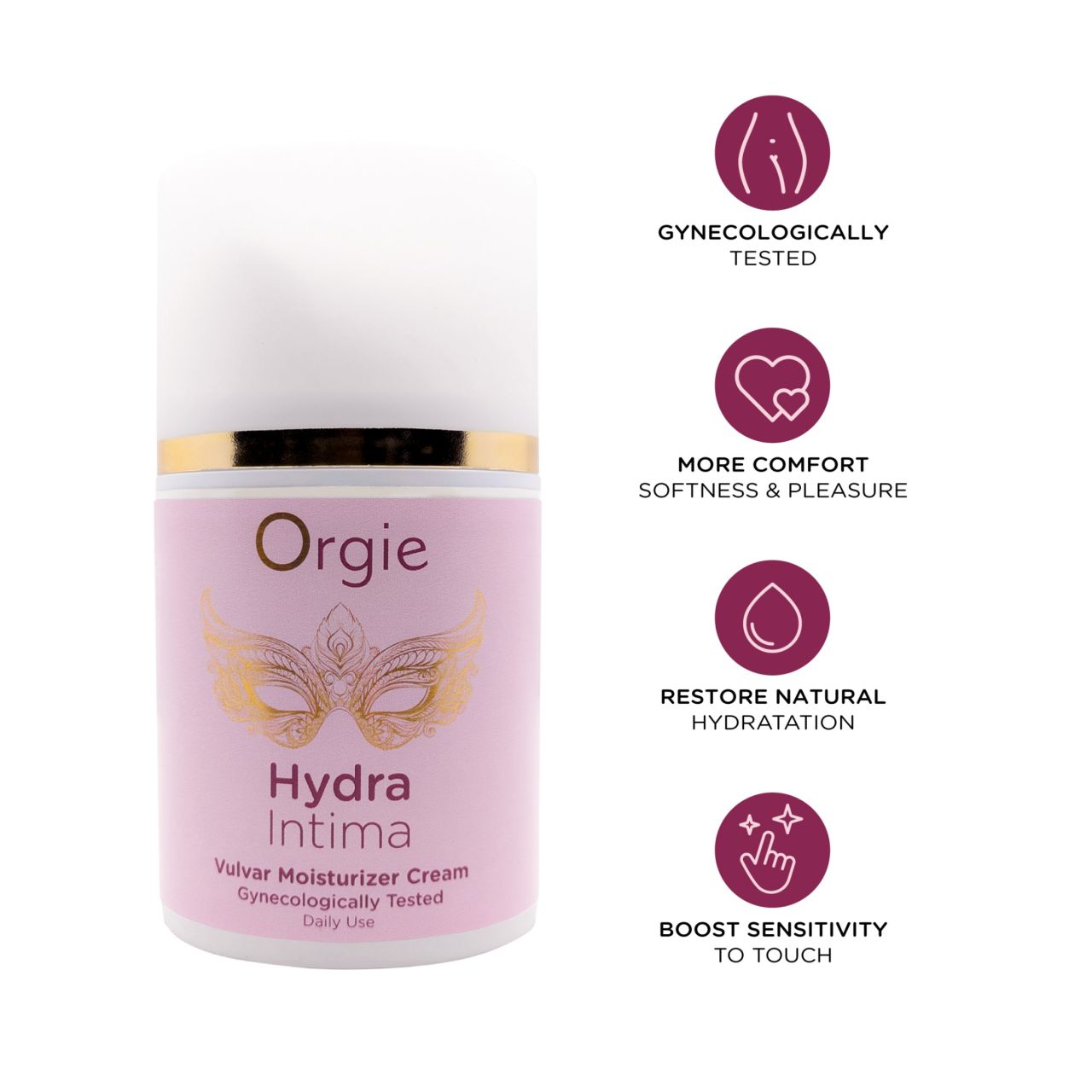 Orgie Hydra Intima – Vulva hidratáló krém napi használatra (50 ml) Orgie Hydra Intima – Vulva hidratáló krém napi használatra (50 ml)