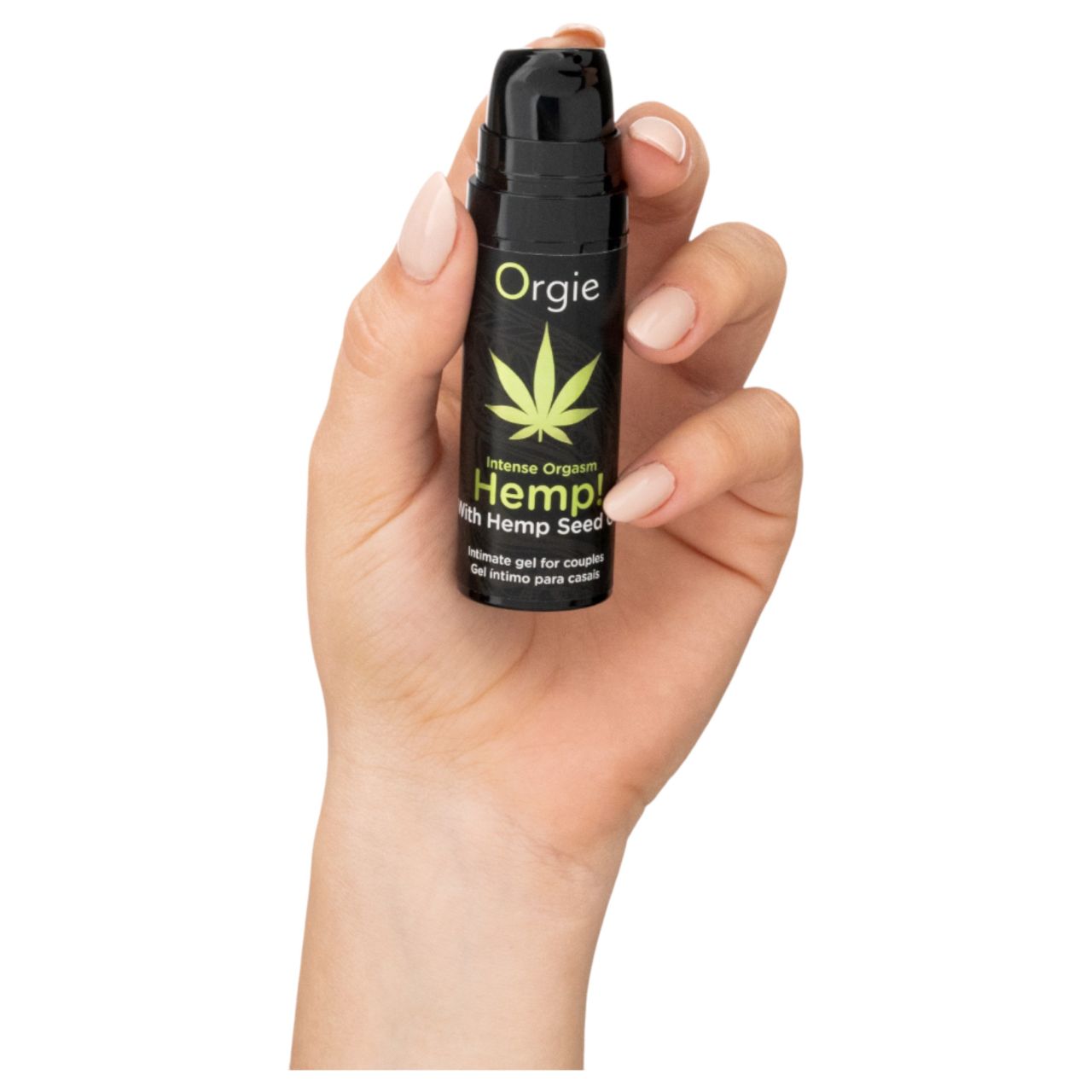 Orgie Hemp - stimuláló intim gél nőknek és férfiaknak (15 ml)