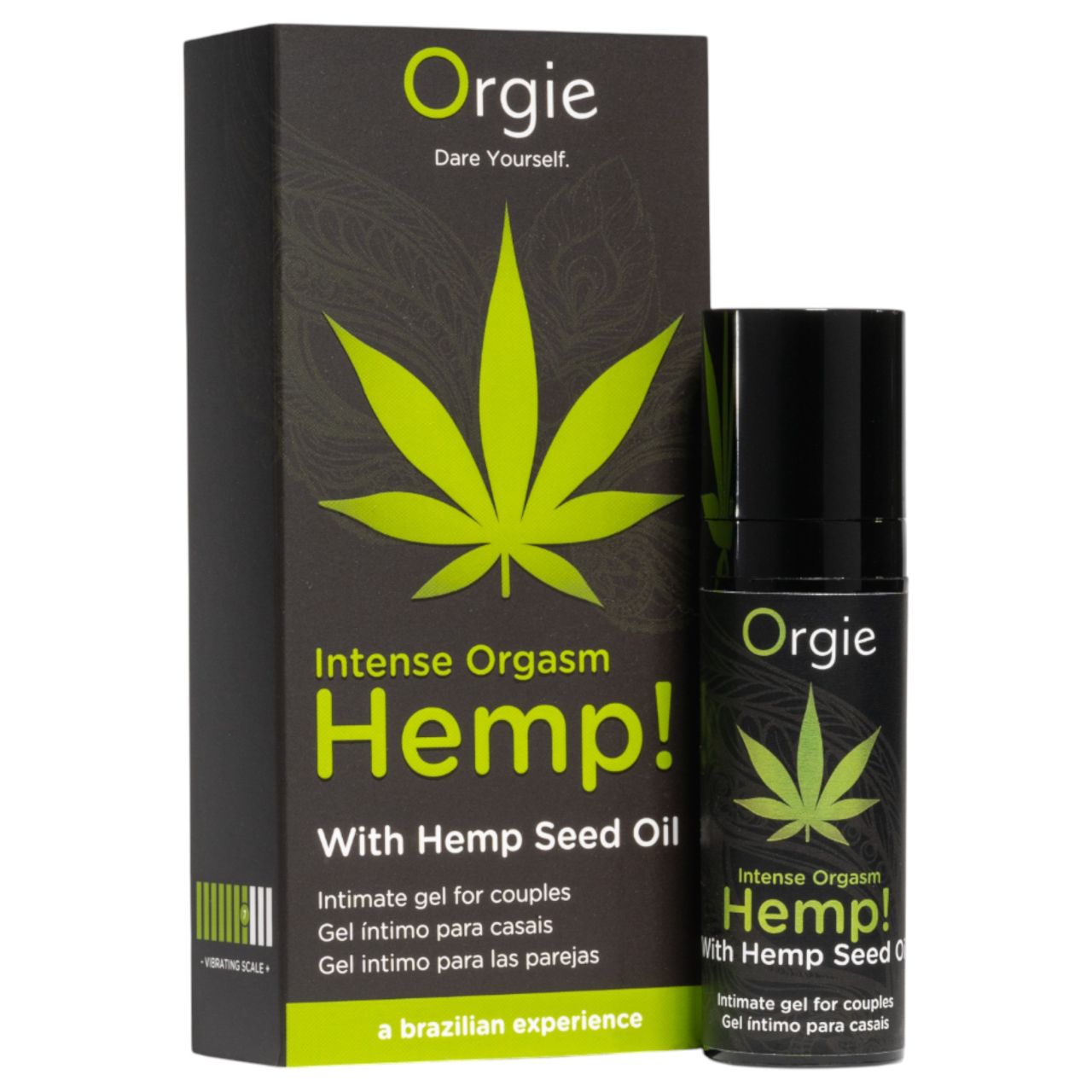 Orgie Hemp - stimuláló intim gél nőknek és férfiaknak (15 ml)