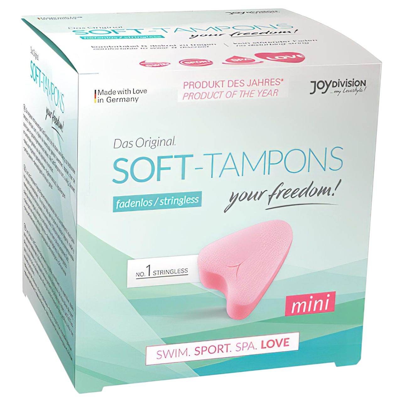 Joydivision Soft-Tampons mini - fonál nélküli tampon (3 db) Joydivision Soft-Tampons mini - fonál nélküli tampon (3 db)