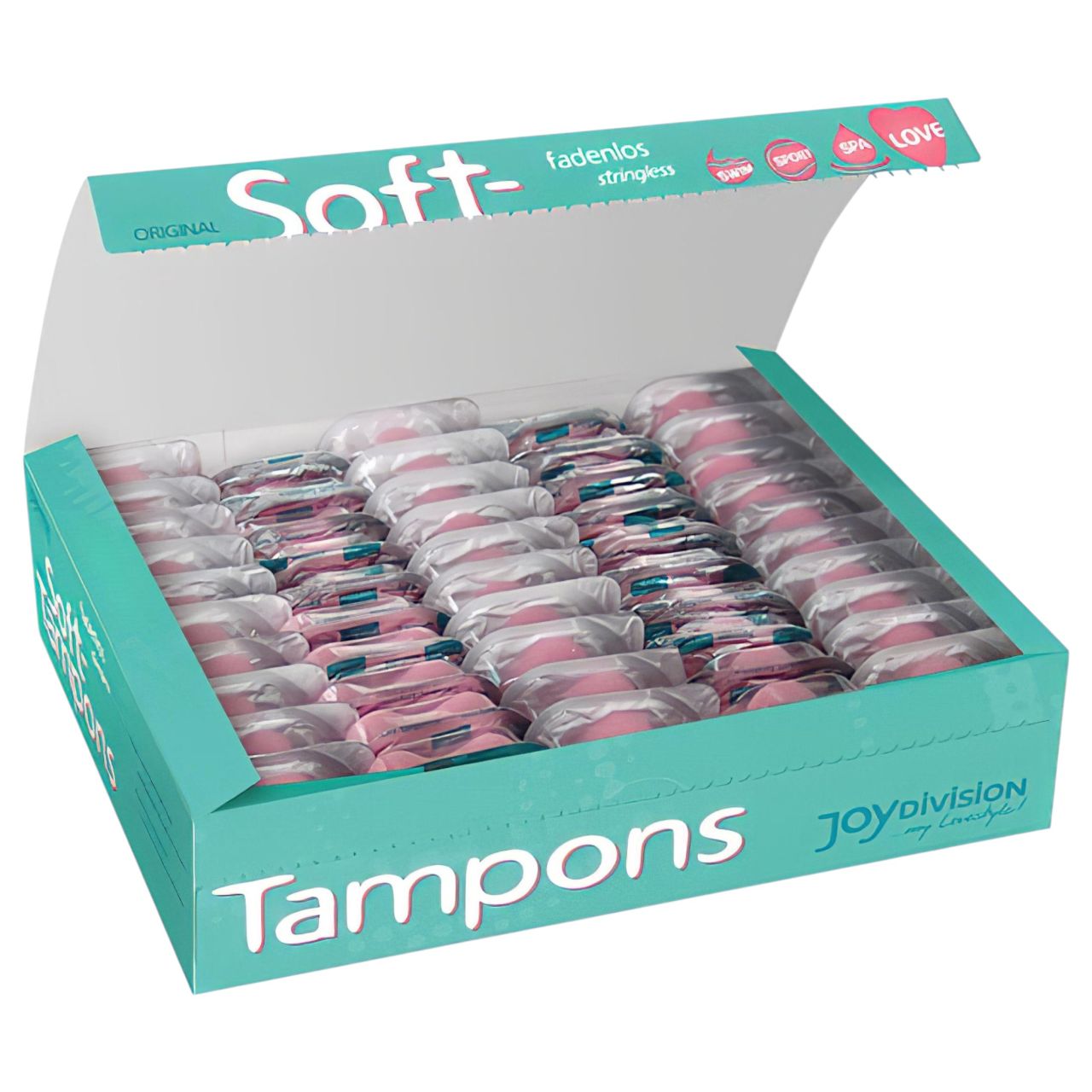 Joydivision Soft-Tampons mini - fonál nélküli tampon (50 db) Joydivision Soft-Tampons mini - fonál nélküli tampon (50 db)