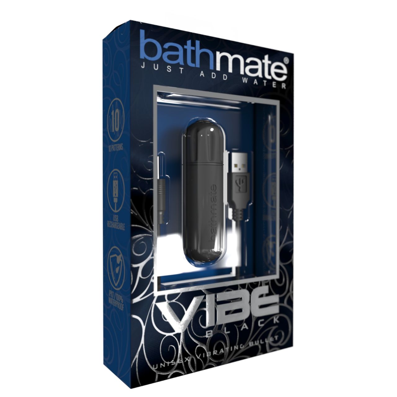 Bathmate Vibe - akkus vibrációs tojás (fekete) Bathmate Vibe - akkus vibrációs tojás (fekete)