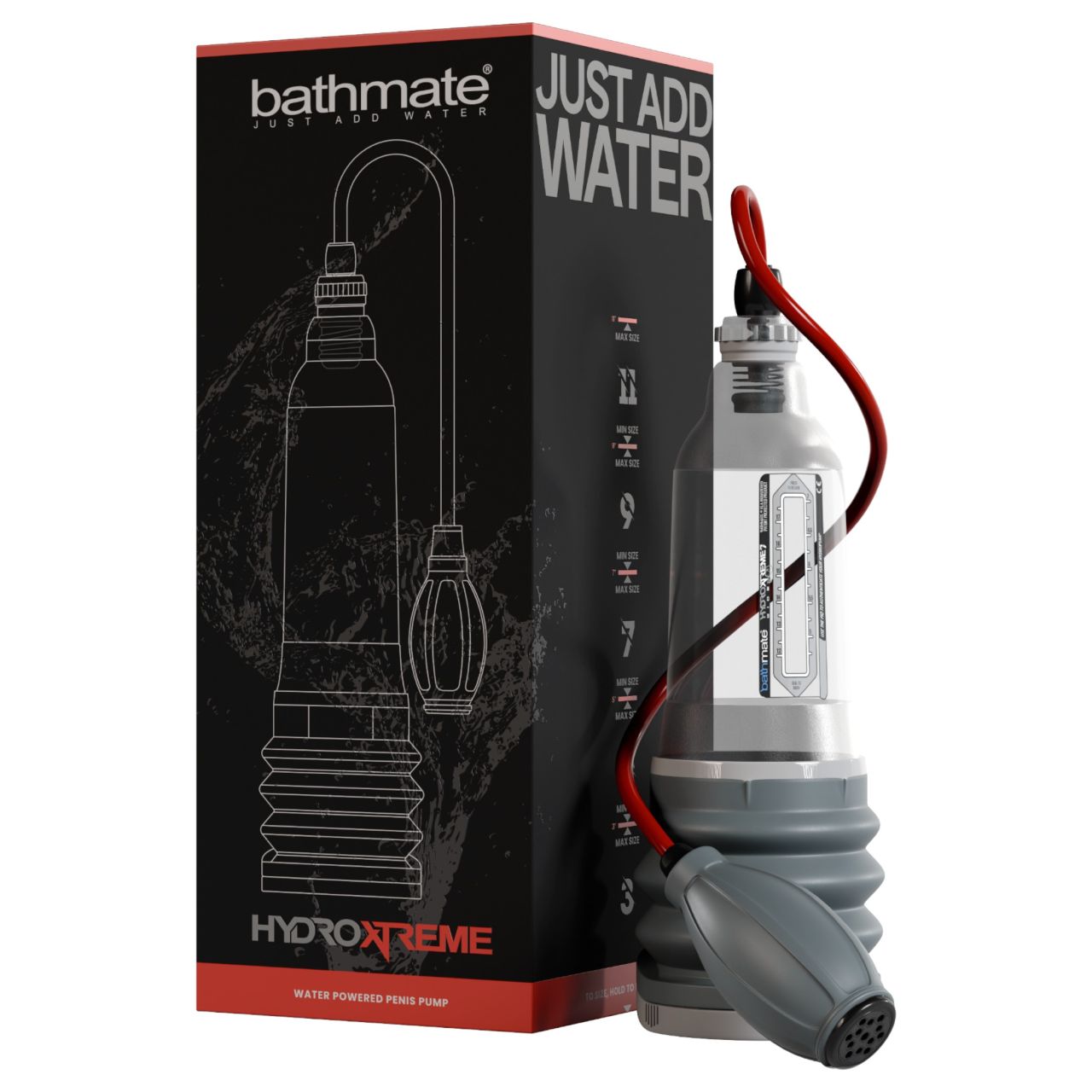 Bathmate HydroXtreme 7 Wide Boy - hidropumpa szett (átlátszó) Bathmate HydroXtreme 7 Wide Boy - hidropumpa szett (átlátszó)