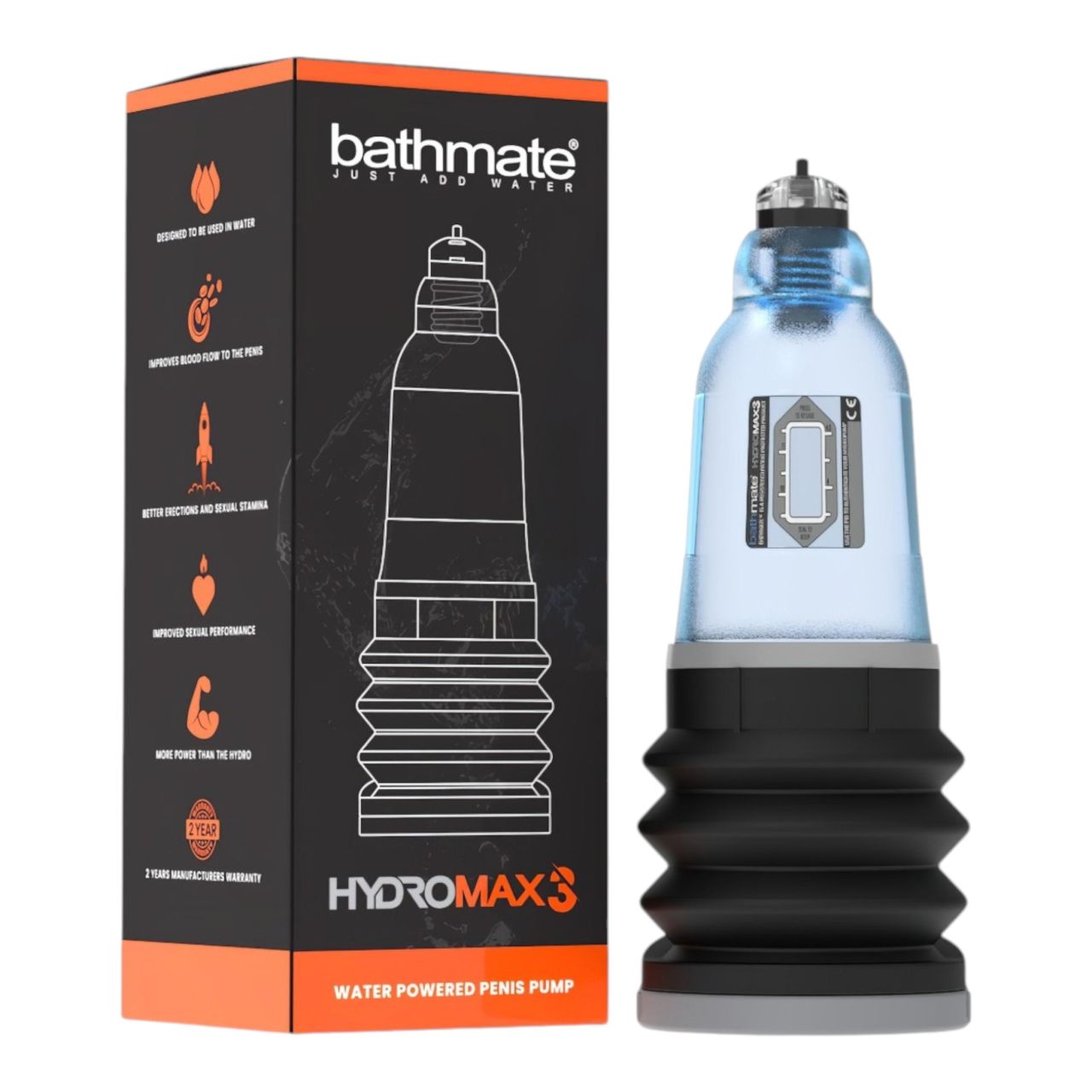 Bathmate Hydromax3 - hydropumpa (kék) Bathmate Hydromax3 - hydropumpa (kék)