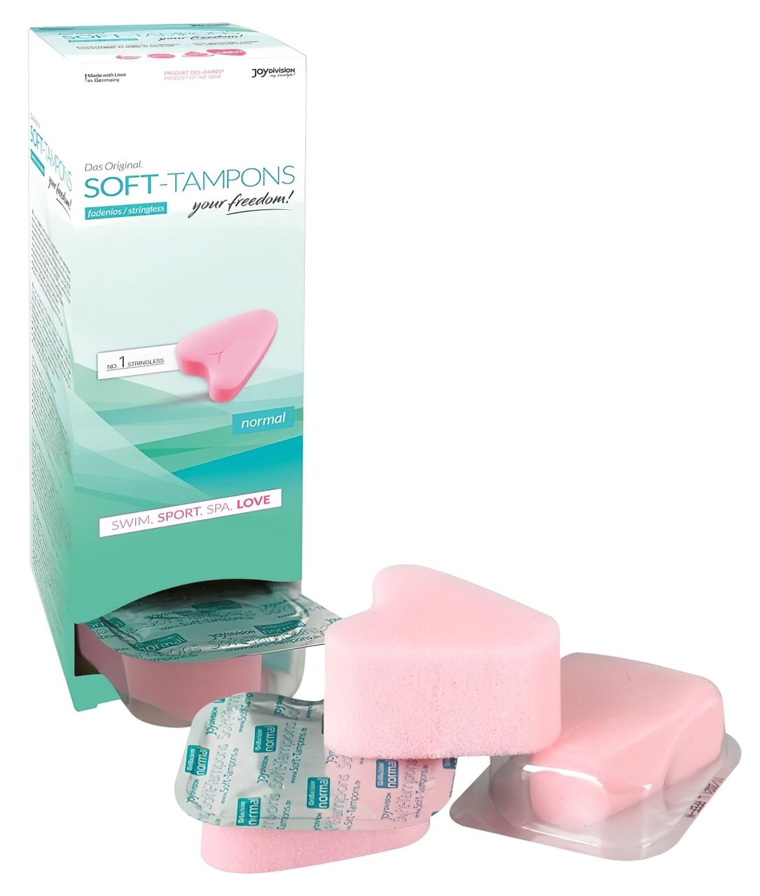 JoyDivision Soft-Tampons - zsinór nélküli puha tampon (10 db) JoyDivision Soft-Tampons - zsinór nélküli puha tampon (10 db)